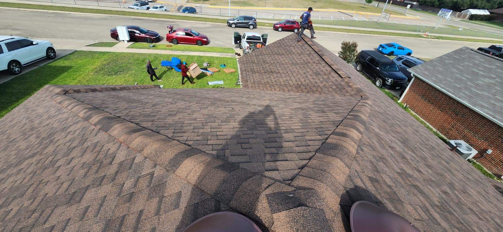 Complete Roof Replacement, Gutter Installation, Chimney Repair, and Window Replacement by Caliber Restoration LLC