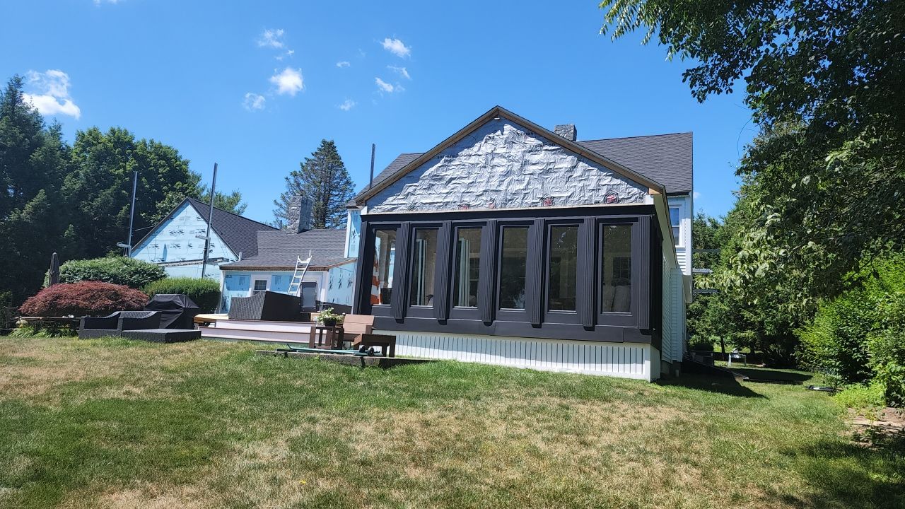 Siding Installation using James Hardie by UBrothers Construction