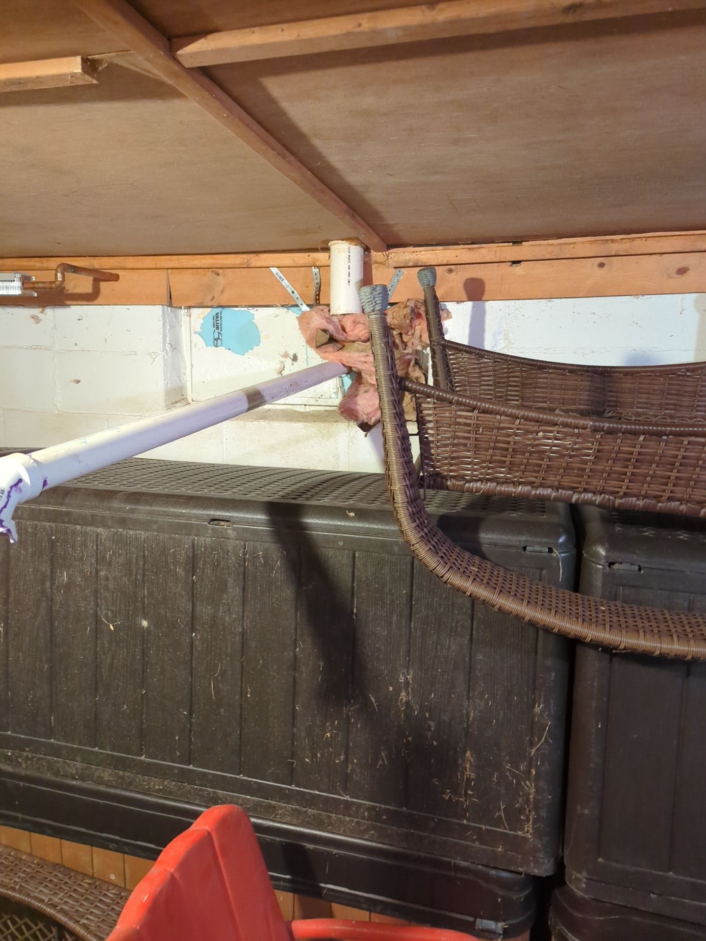 Basement Waterproofing using Drain tile system and a foundation wrap by ACE Waterproofing & Basement Solutions