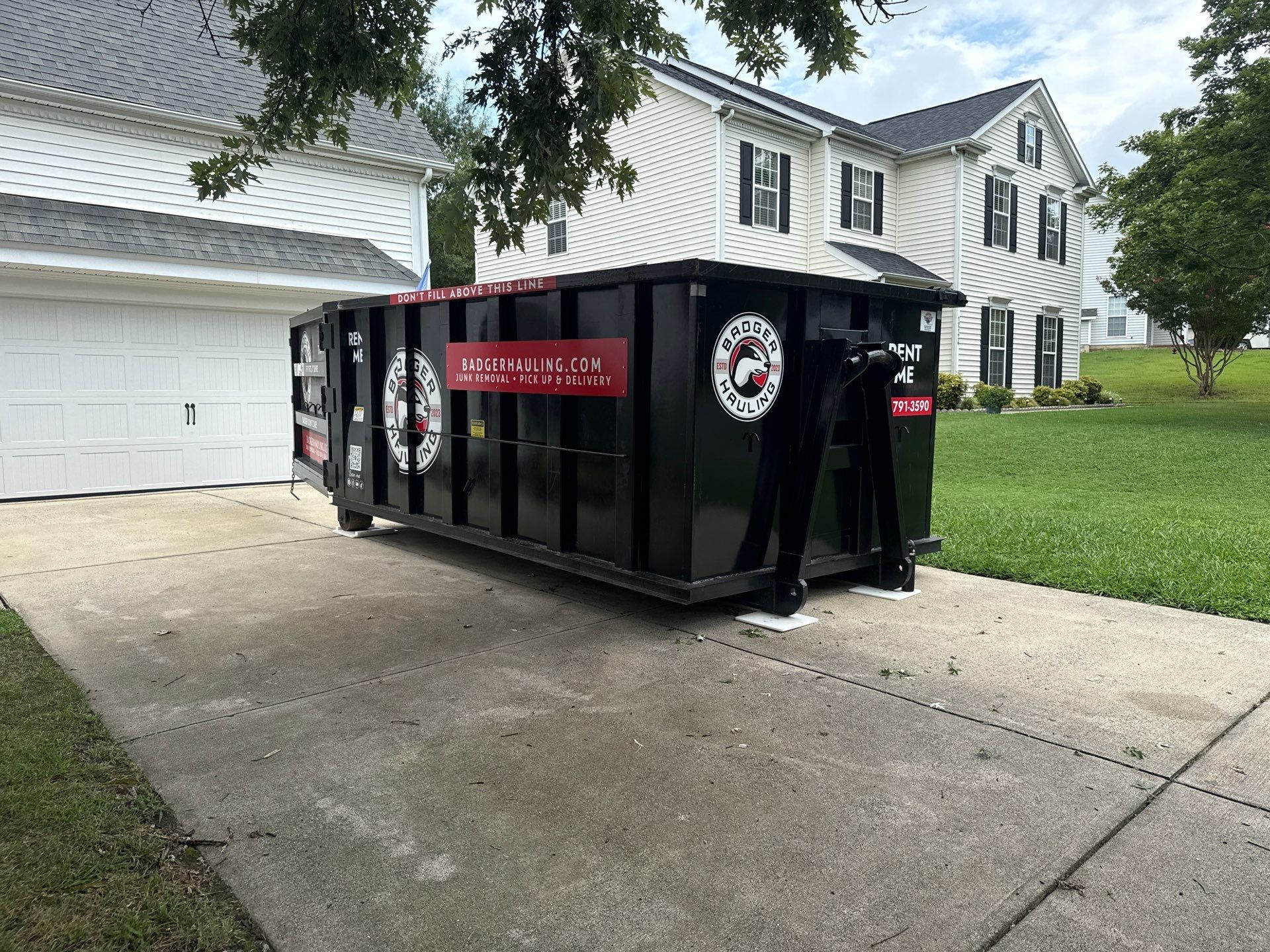 Project in Pineville by Badger Hauling