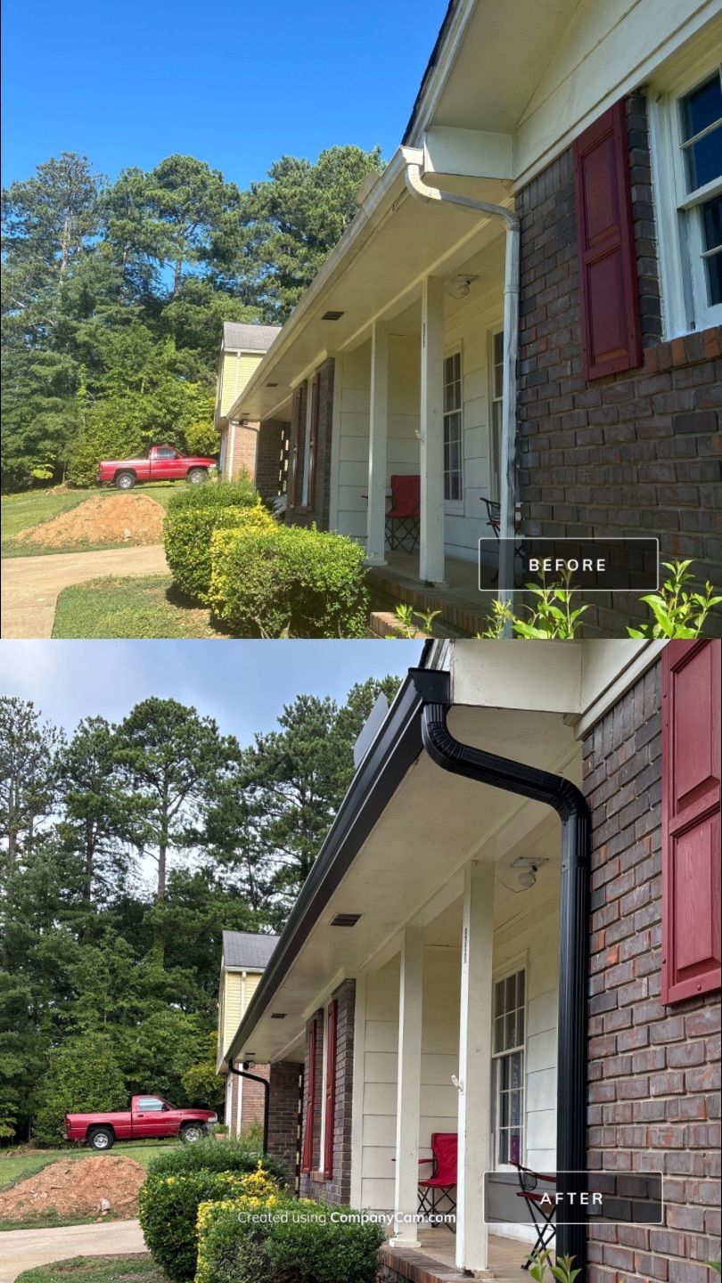 Replace gutters and downspouts  by Deerfield Roofing LLC
