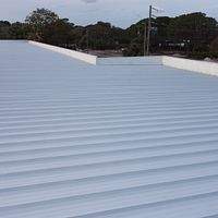 24ga 1.5" Mechanical Seam Mill Finish  by Total Roofing System The Metal Roof Experts