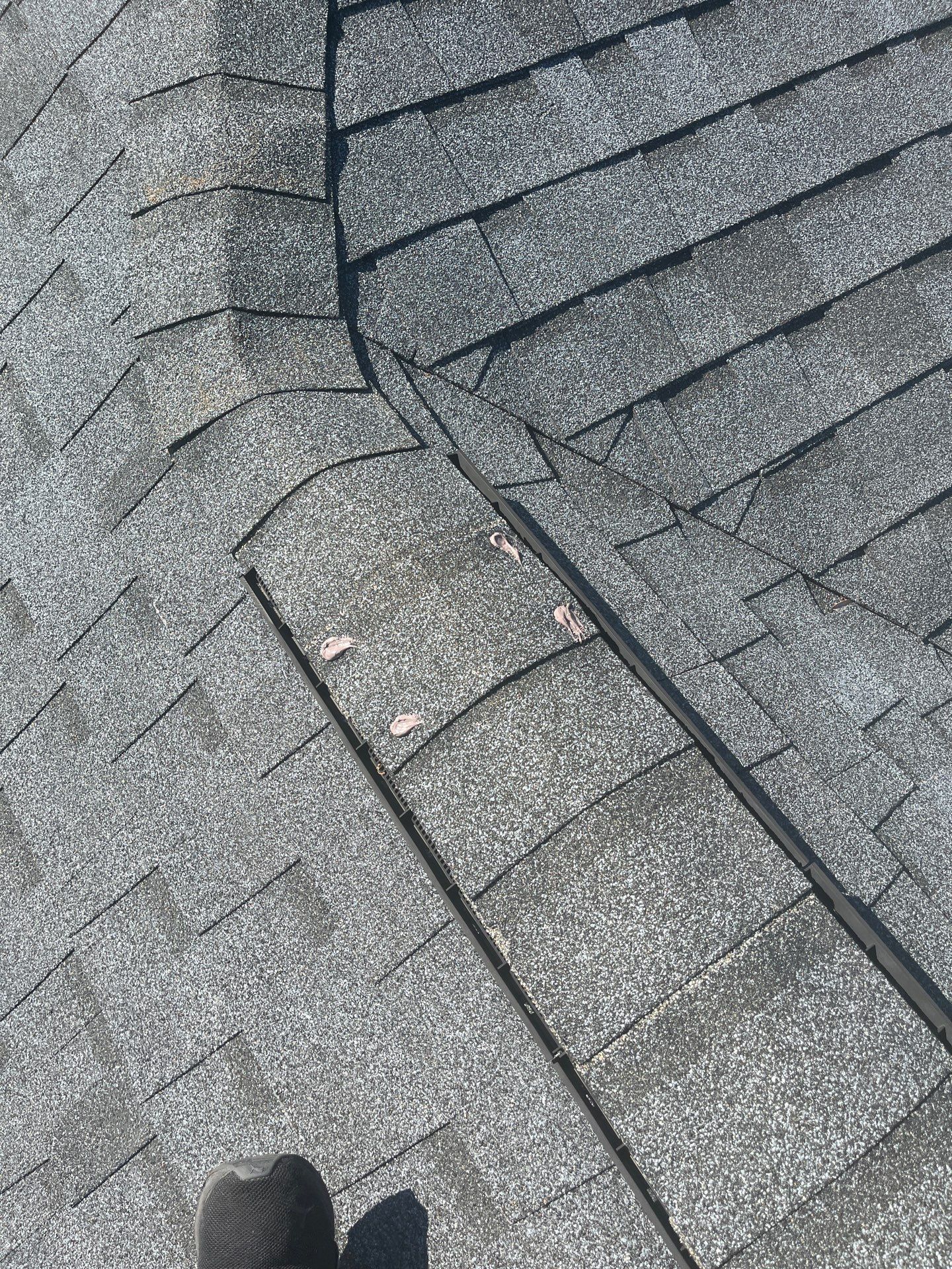 Hail Damage using Owen's Corning Duration (Lifetime) Shingles by Roof Repair Company