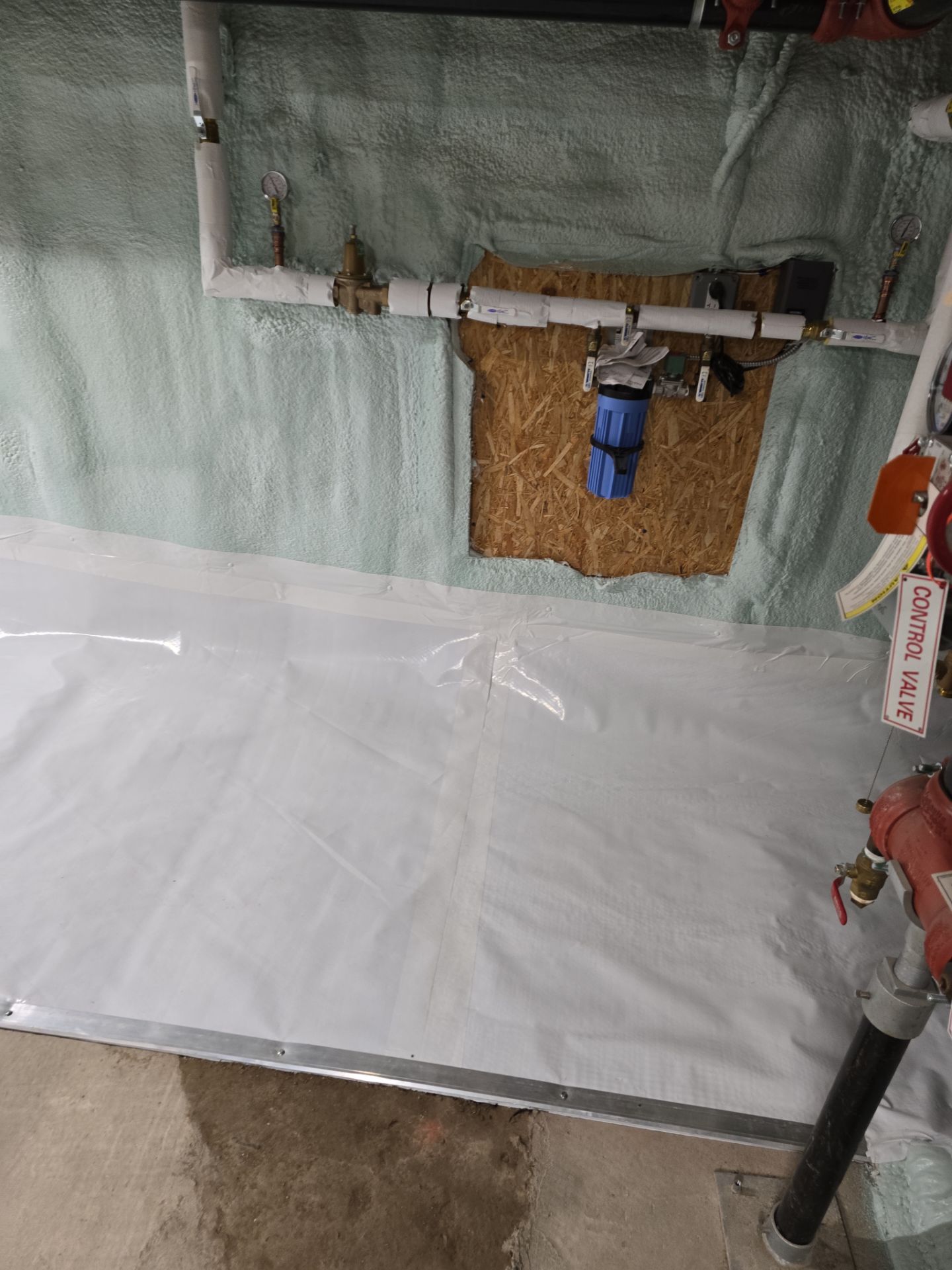 Crawl Space Encapsulation using Closed Cell Spray Foam by NYS Foam & Energy
