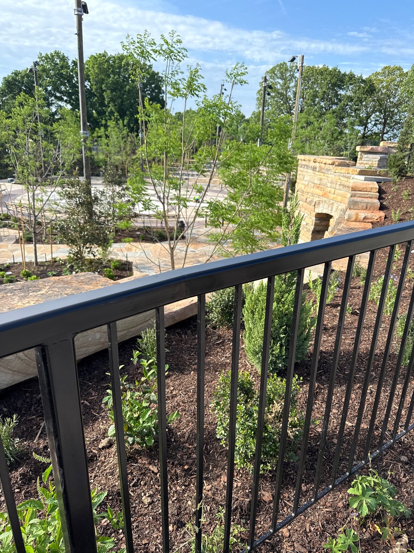 Playground using Mini Mesh by Mccall Commercial Fencing