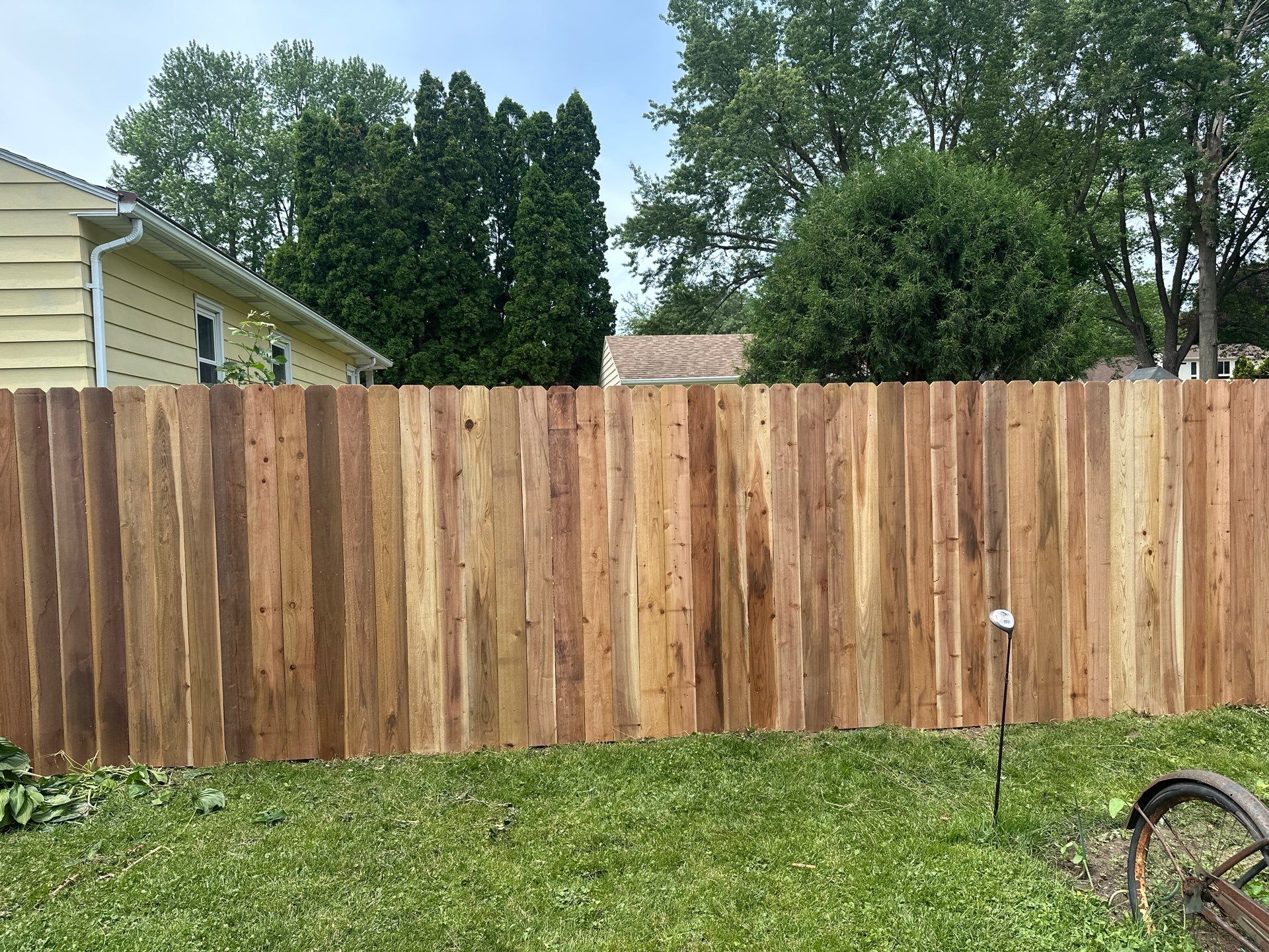 Project in Cedar falls by Perfect Picket Fence and Stain