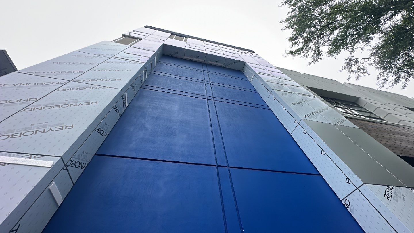 Exterior Installation using ACM Composite Panels by Infinity Metal Systems