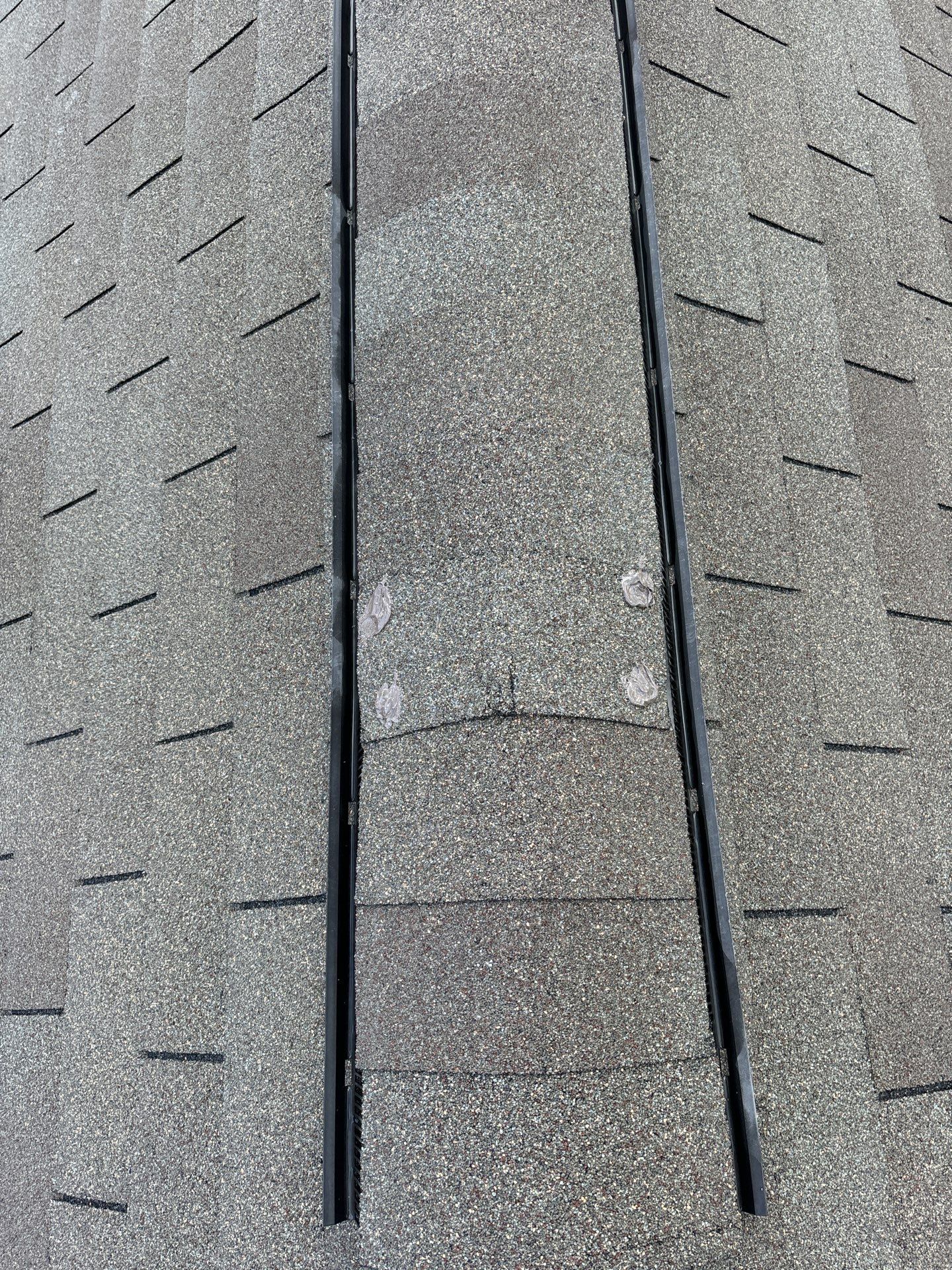 Hail Damage using Owen's Corning Duration (Lifetime) Shingles by Roof Repair Company