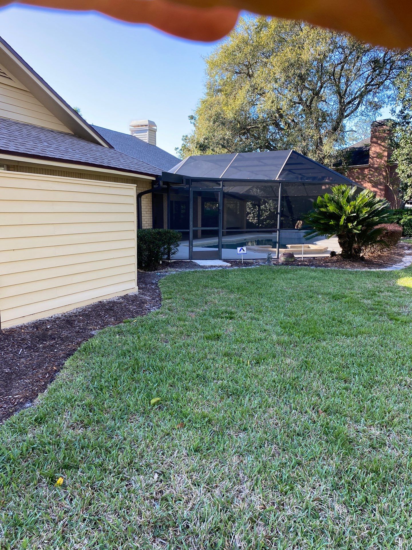Deerwood Resident | Pine Bark Install by ProGreen Services
