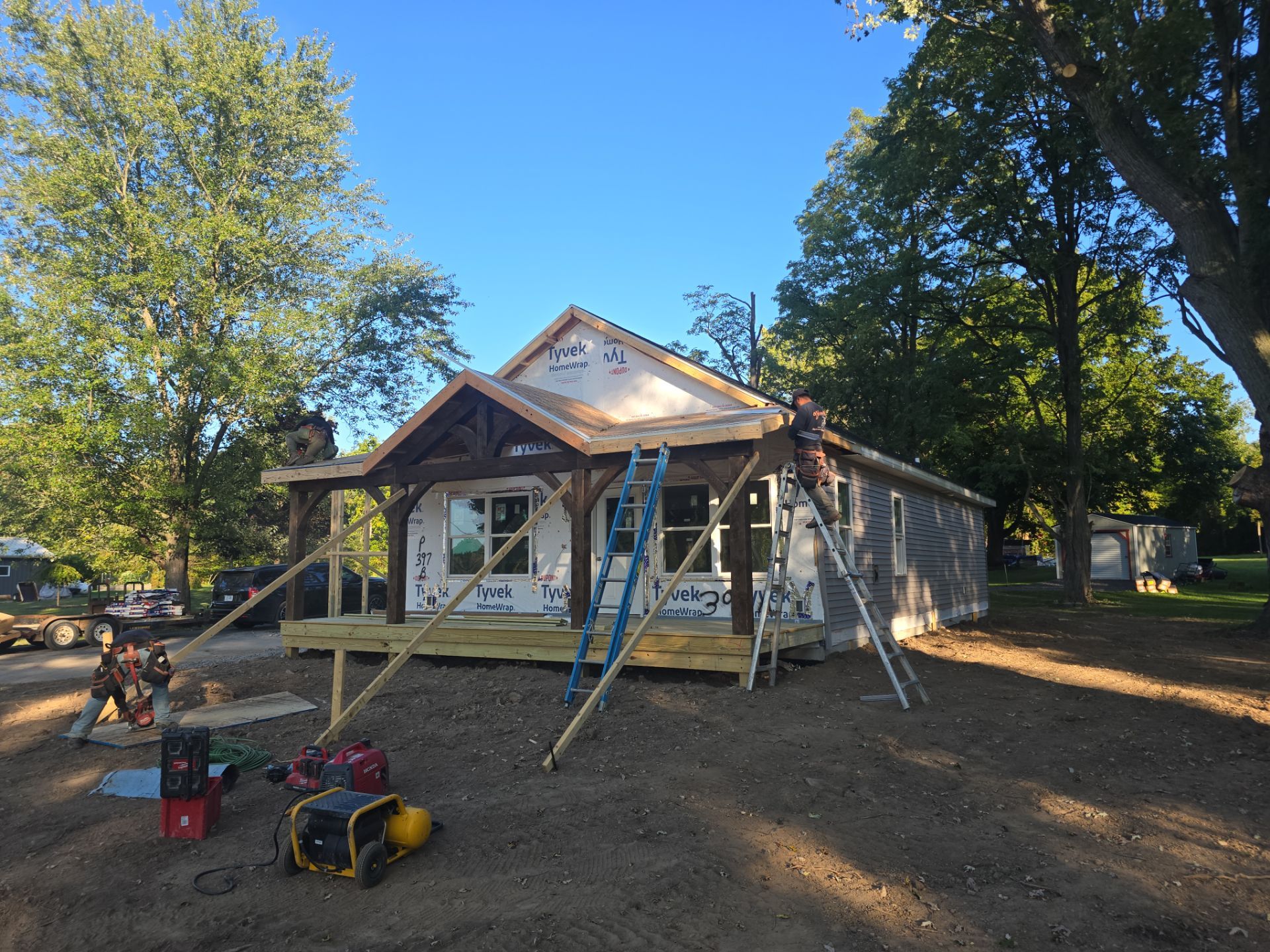 Modular with attached garage by Horst Custom Homes 