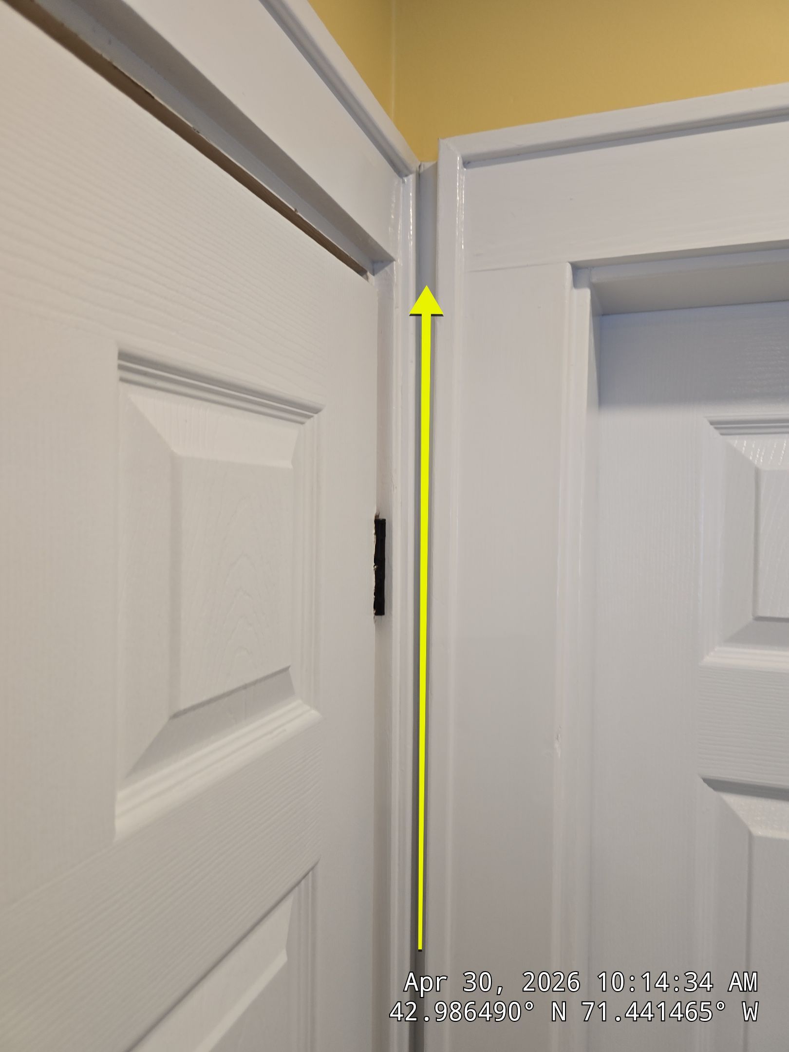 Manchester Residential Interior Painting and Ceiling Water Damage Repair by The Persnickety Painters