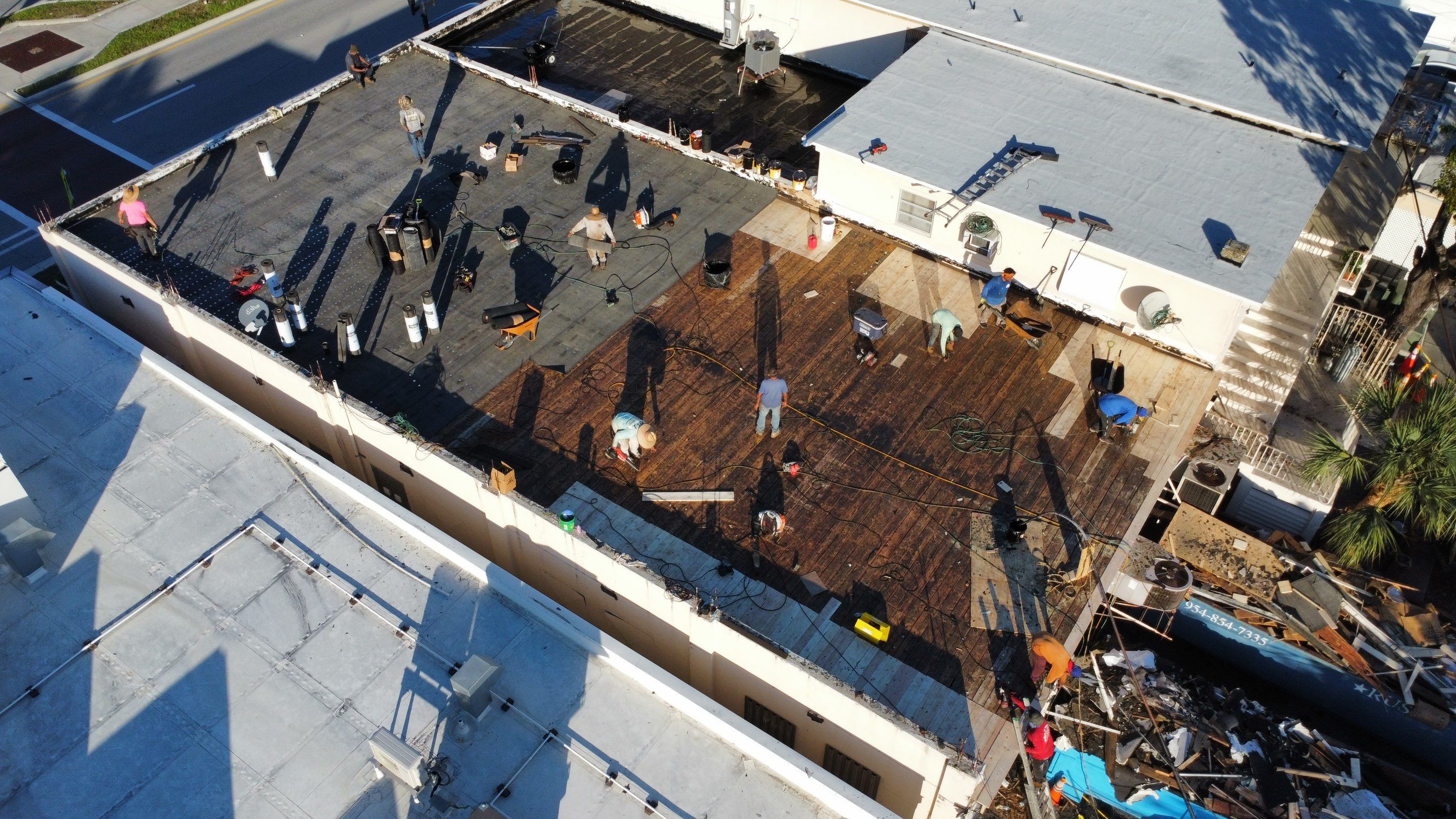 Hollywood Blvd., Hollywood, FL by G&J Roofing 