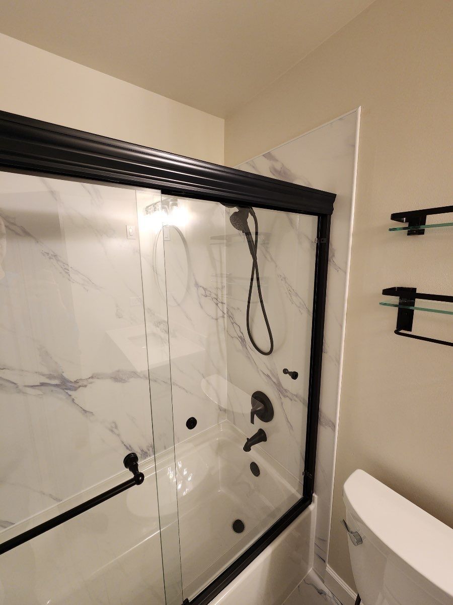 Acrylic Shower Install in Aurora by Snap Home Solutions
