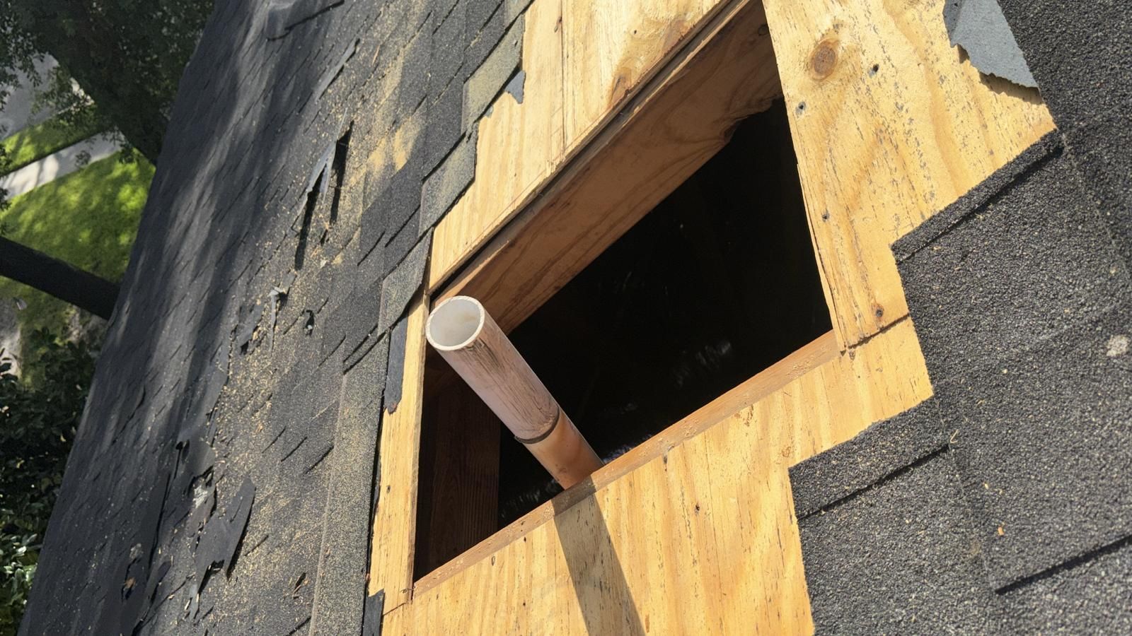 Hail Damage using Owen's Corning Duration (Lifetime) Shingles by Roof Repair Company