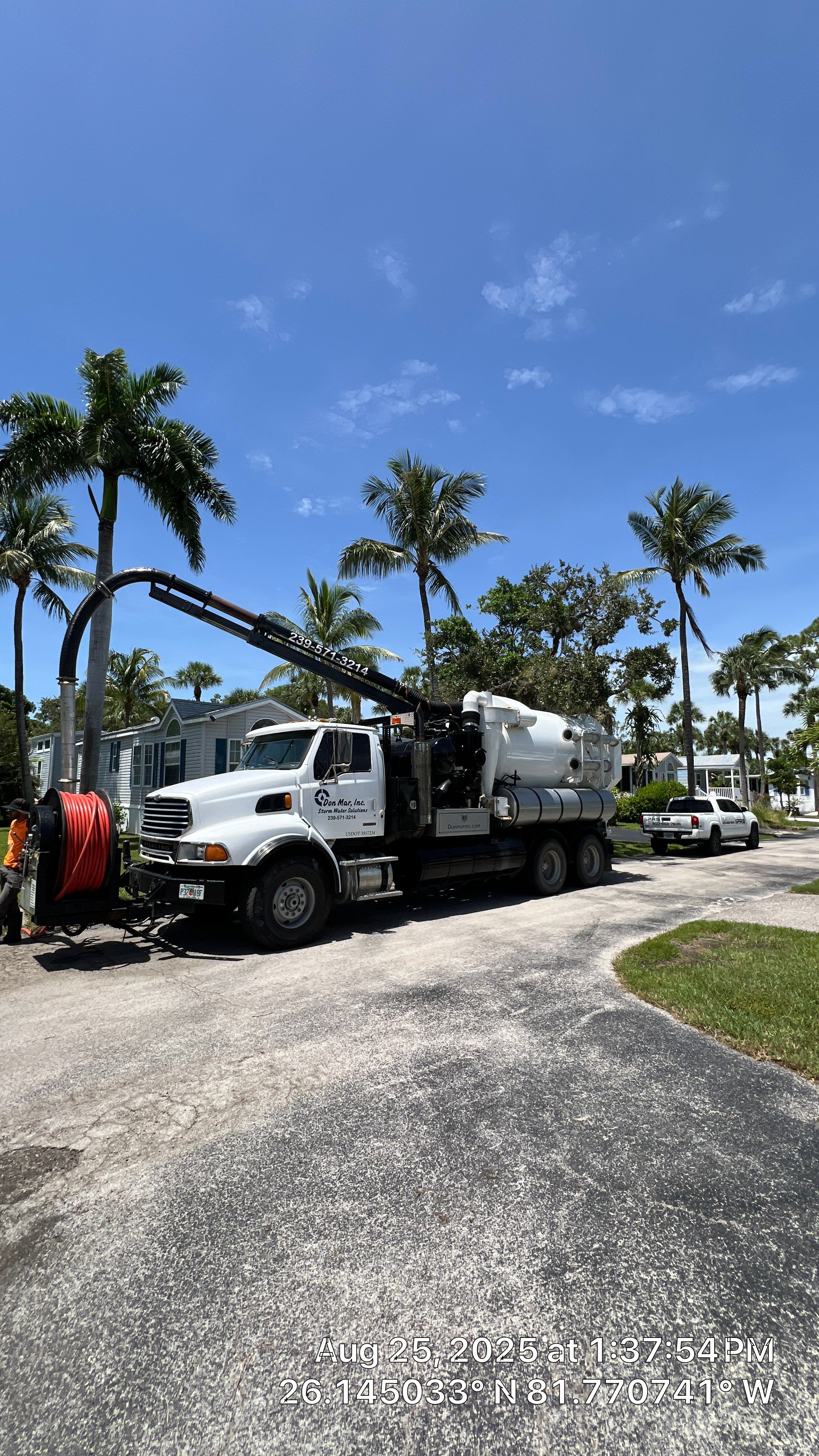 Naples RV Resort Stormwater System Maintenance  by Don Mar, Inc. Storm Water Solutions