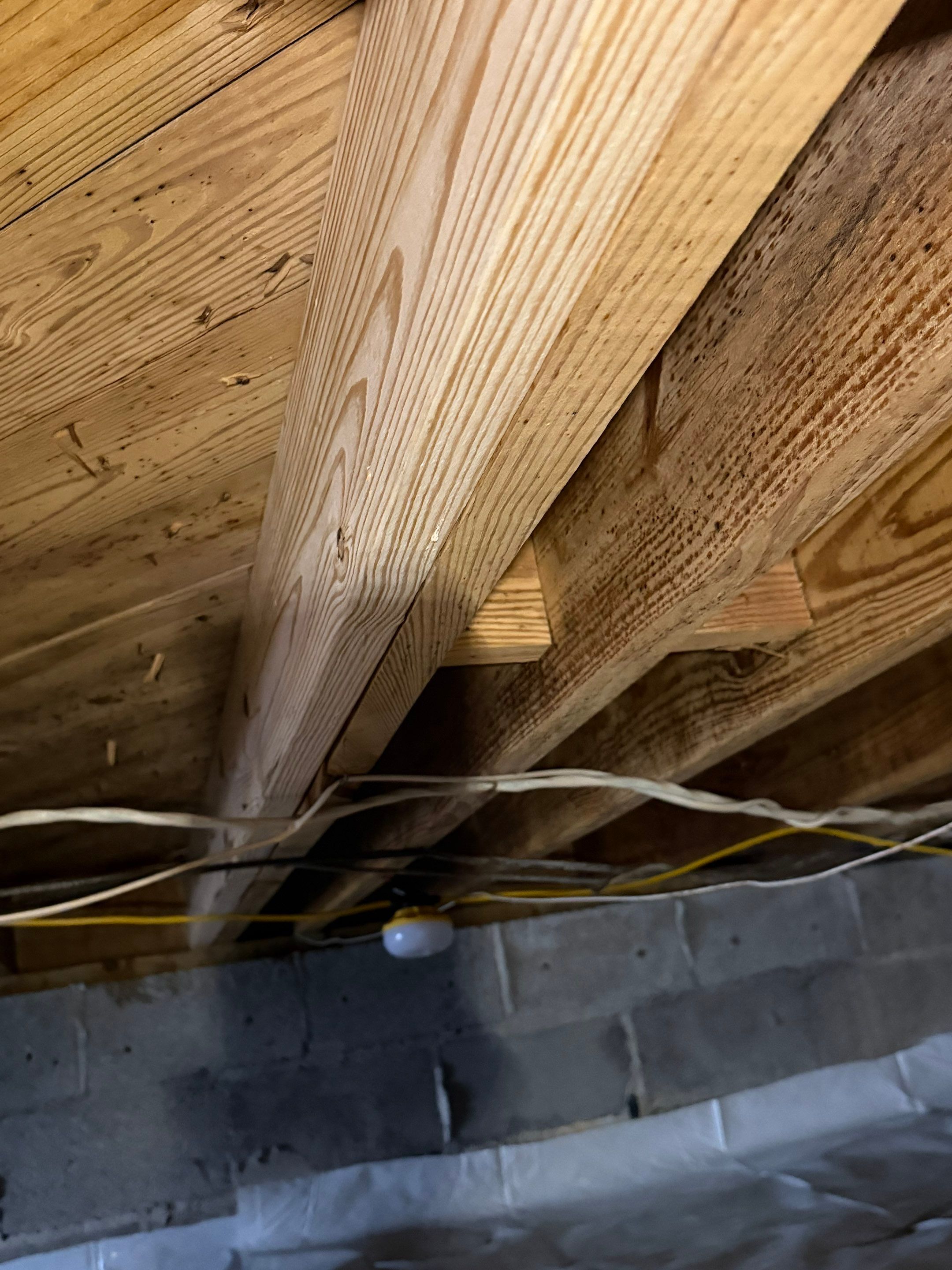 Project in Norfolk by Patriot Crawl Space Repairs