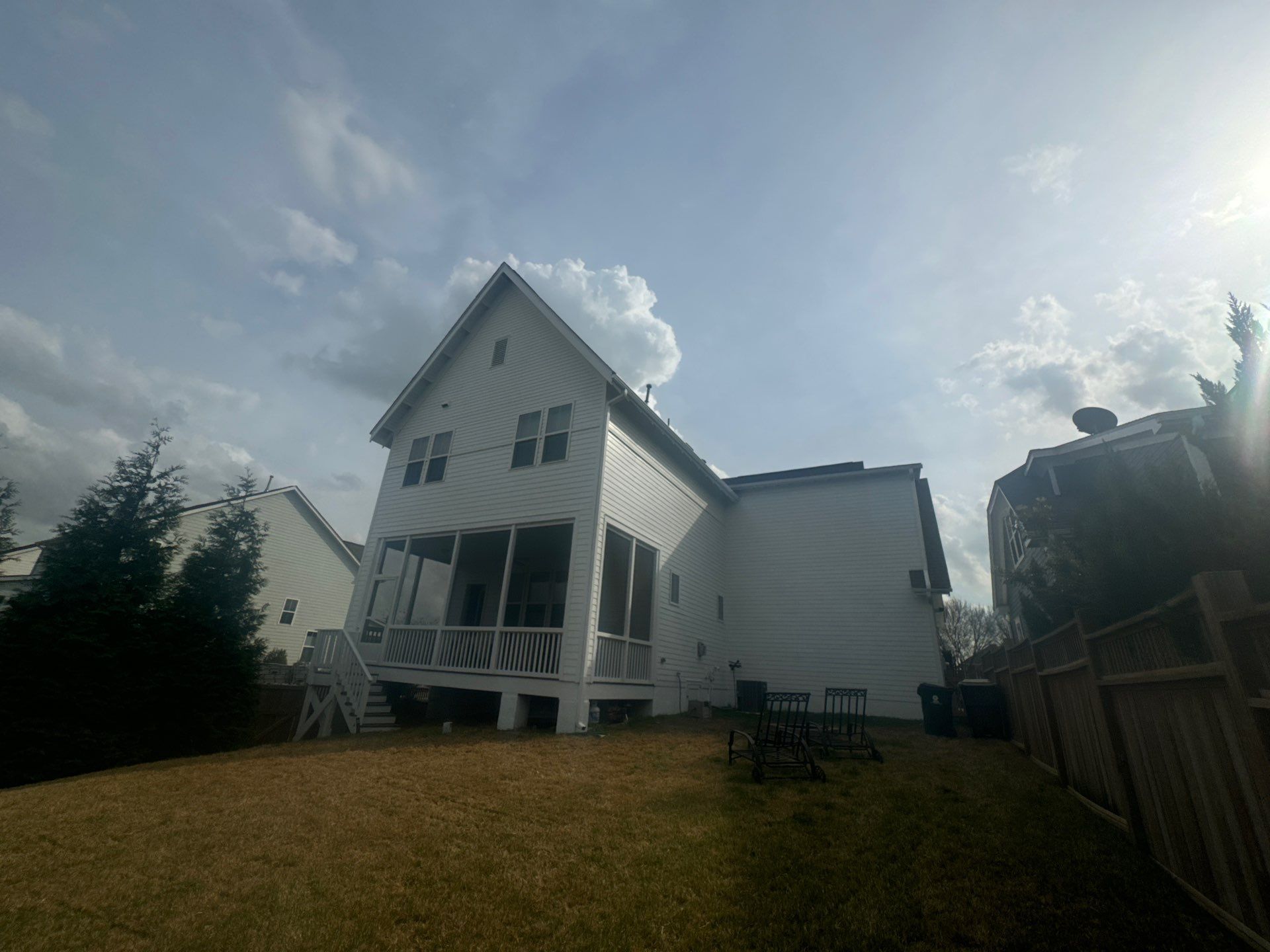 Full exterior painting by GonzalezPainters & Contractors Inc 