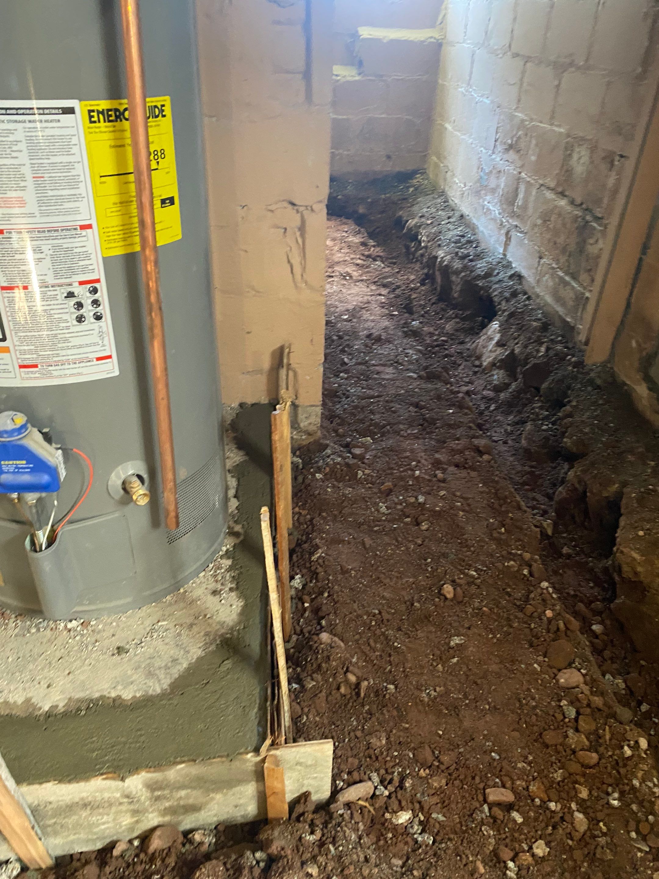 Interior French Drain, Lally Column Replacement & Concrete Floor Replacement in South Orange, NJ by Pure Service Pro, LLC