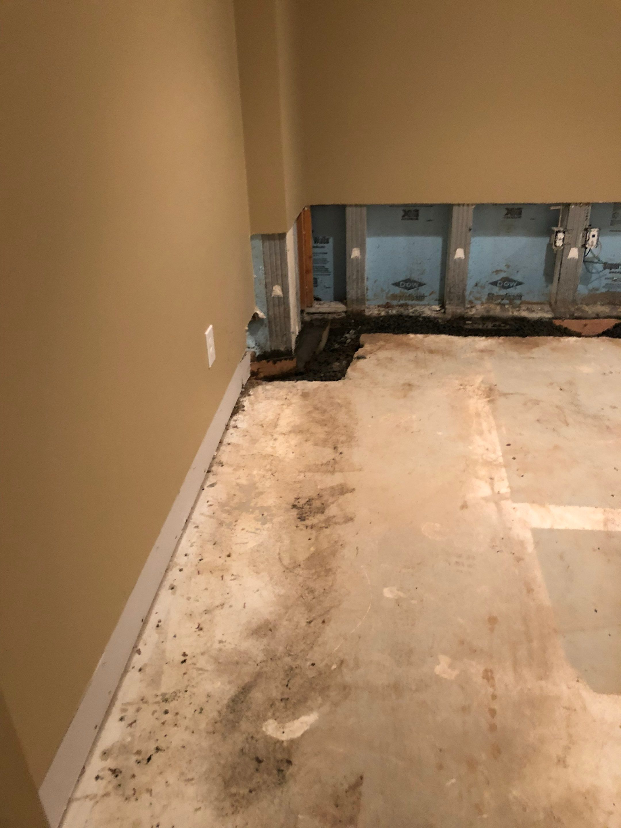 Interior French Drain Job in Summit, NJ by Pure Service Pro, LLC 