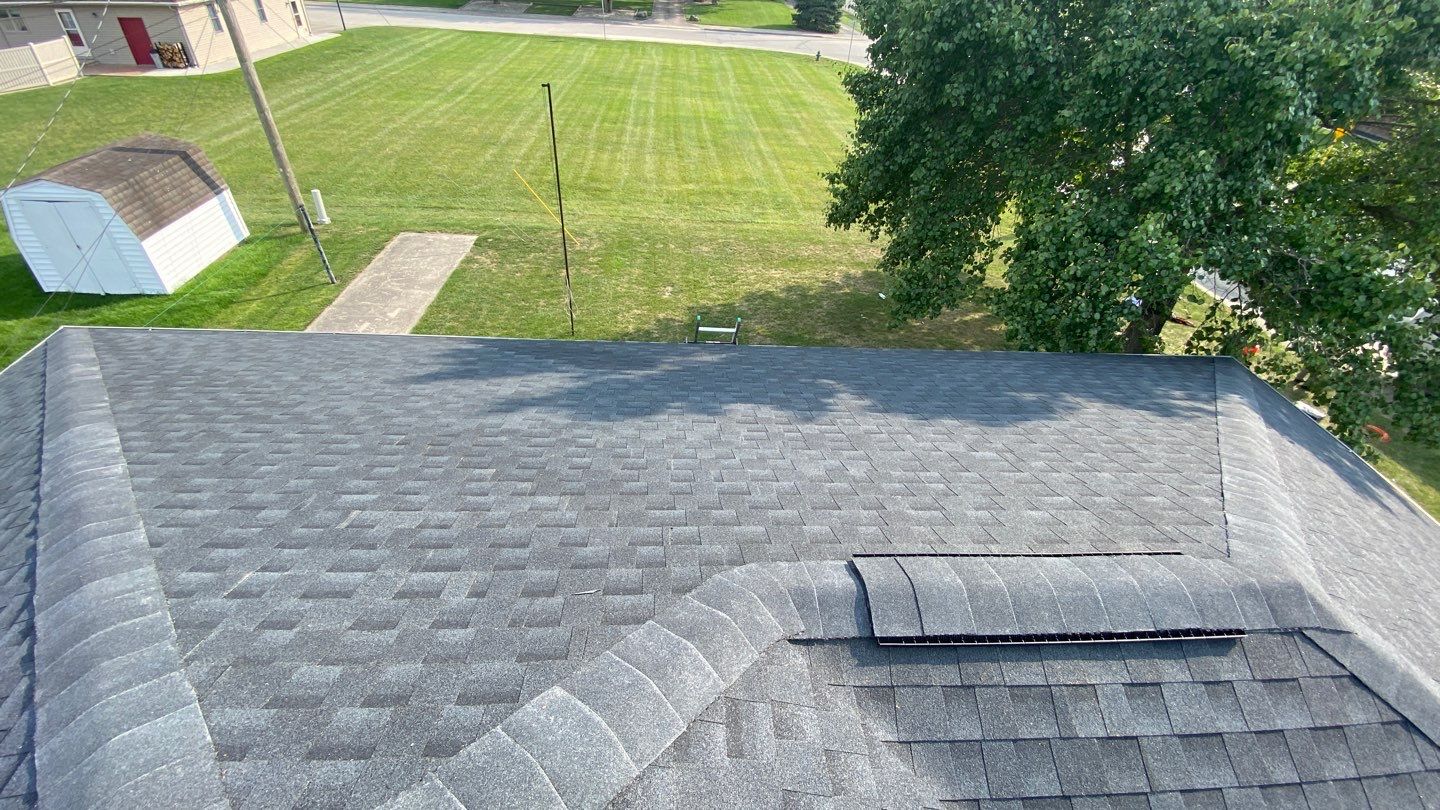 Residential Roofing Installation using GAF Timberline HDZ Charcoal by Nitro Roofing and Construction