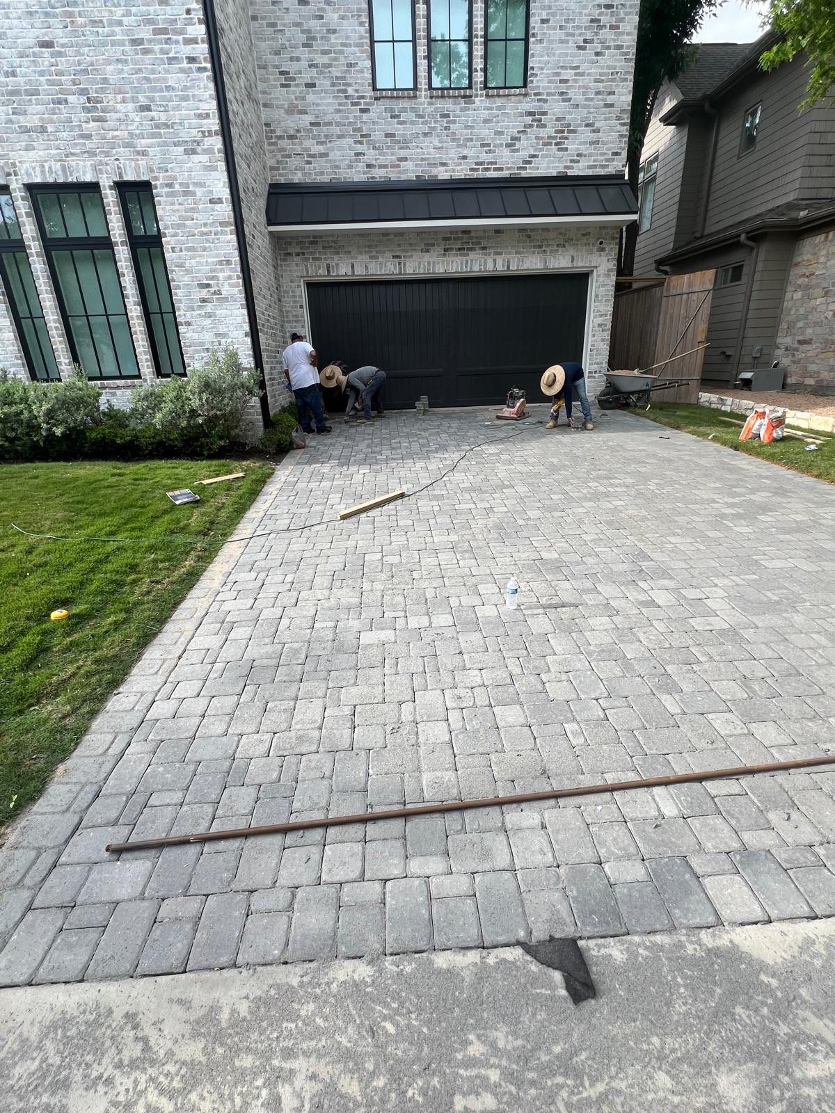 🚘 Mr. Zee’s Paver Driveway Restoration & Drainage Upgrade by Texas Urban Elements