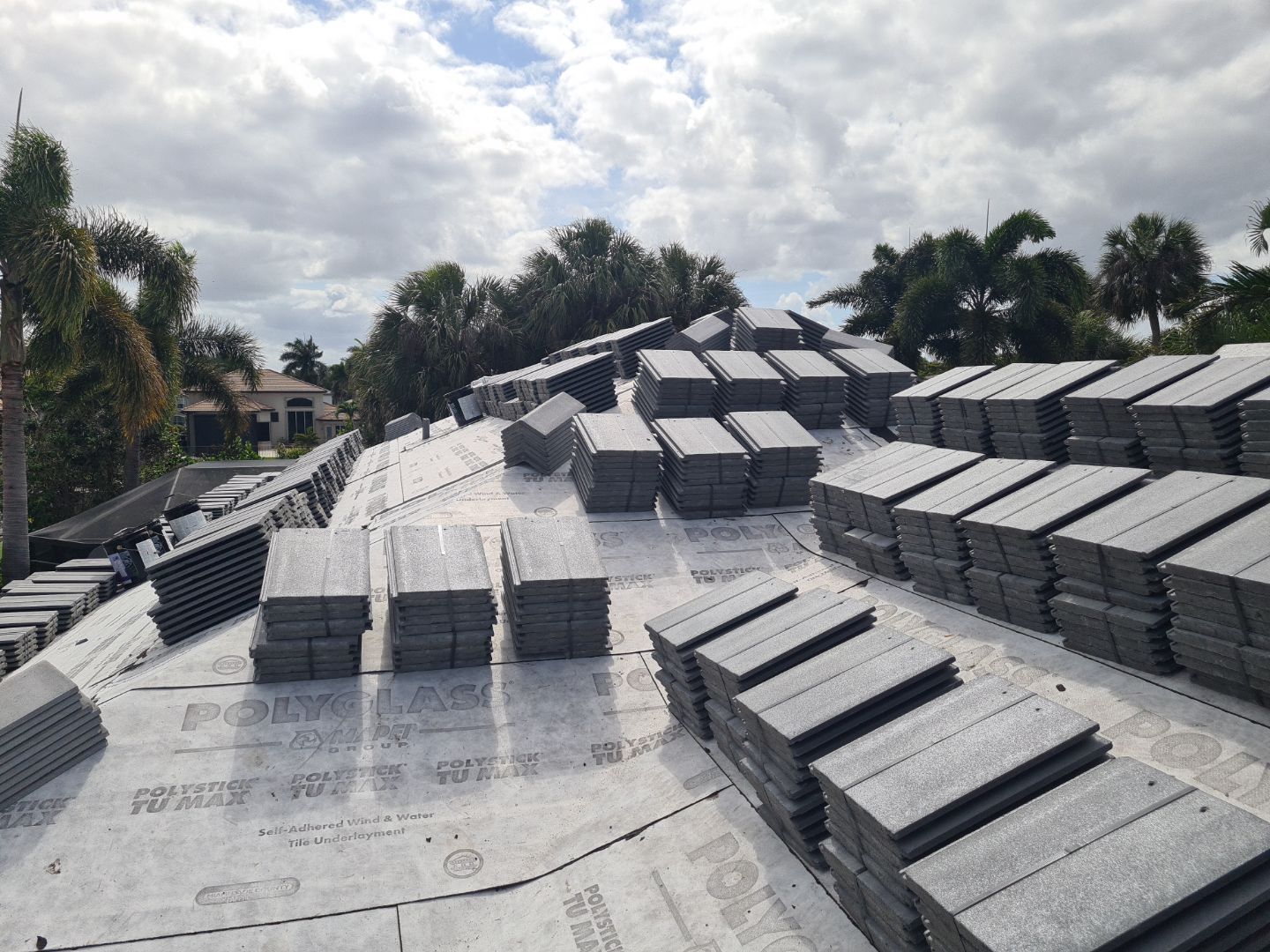 Residential Roofing Installation using WestLake Roofing Tile by BLUES BROTHERS ROOFING