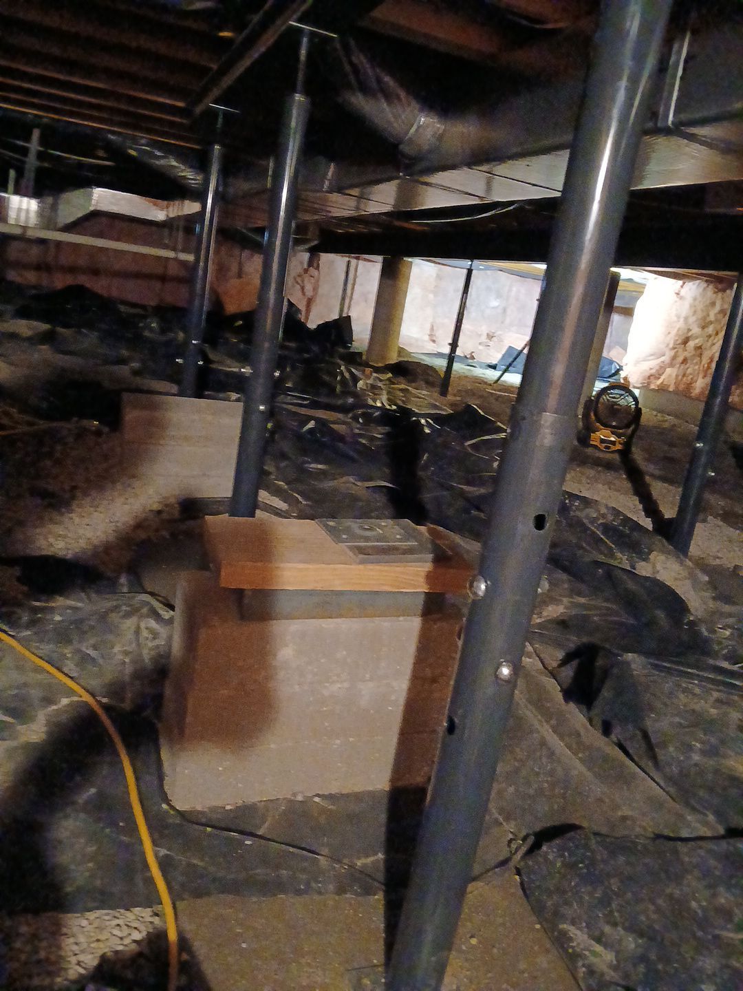 Piering and Concrete Supports by Toledo Basement Repair 