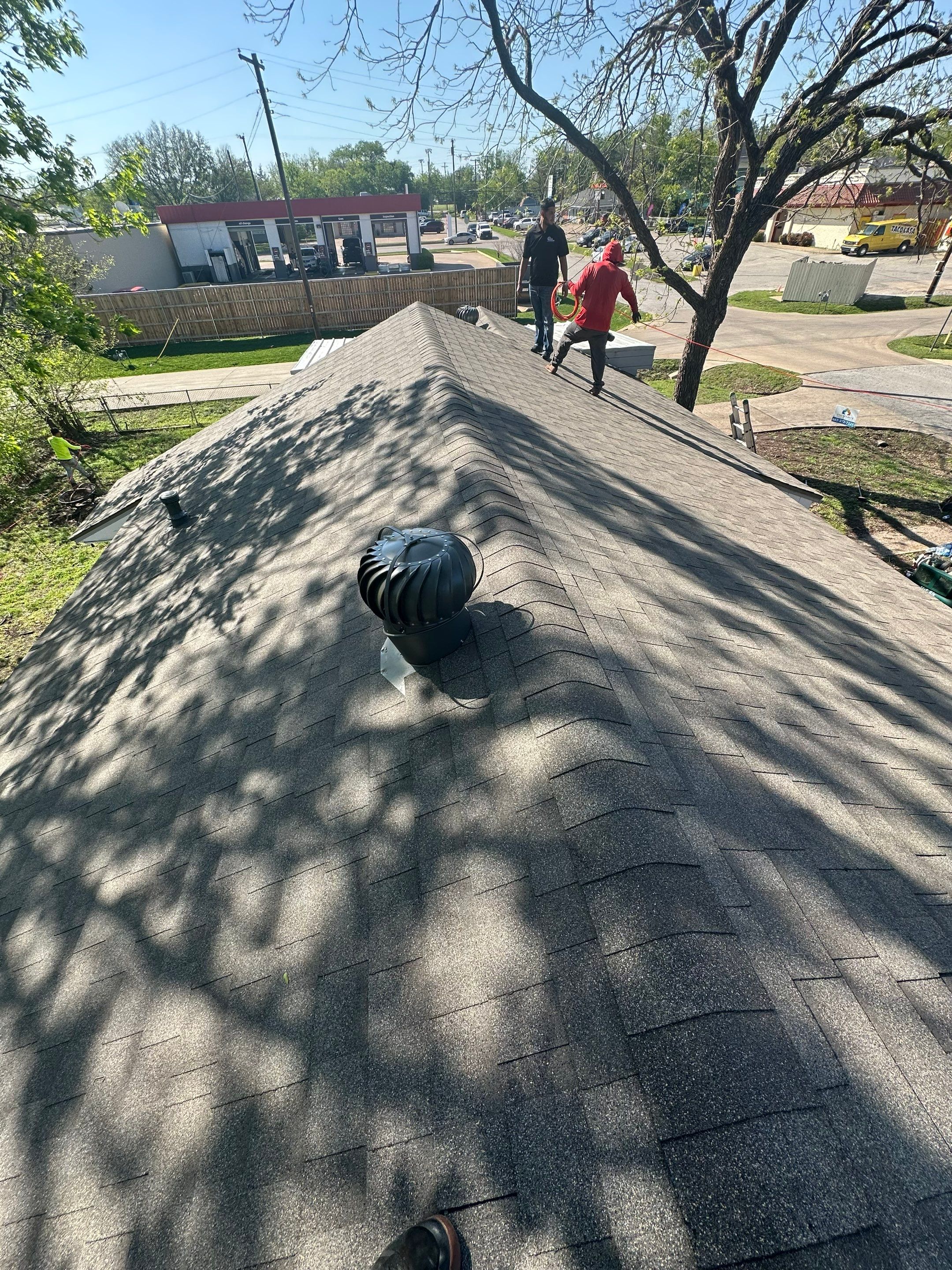 Residential Roofing Installation using IKO Cambridge Weatherwood by OneSource Roofing and Restoration