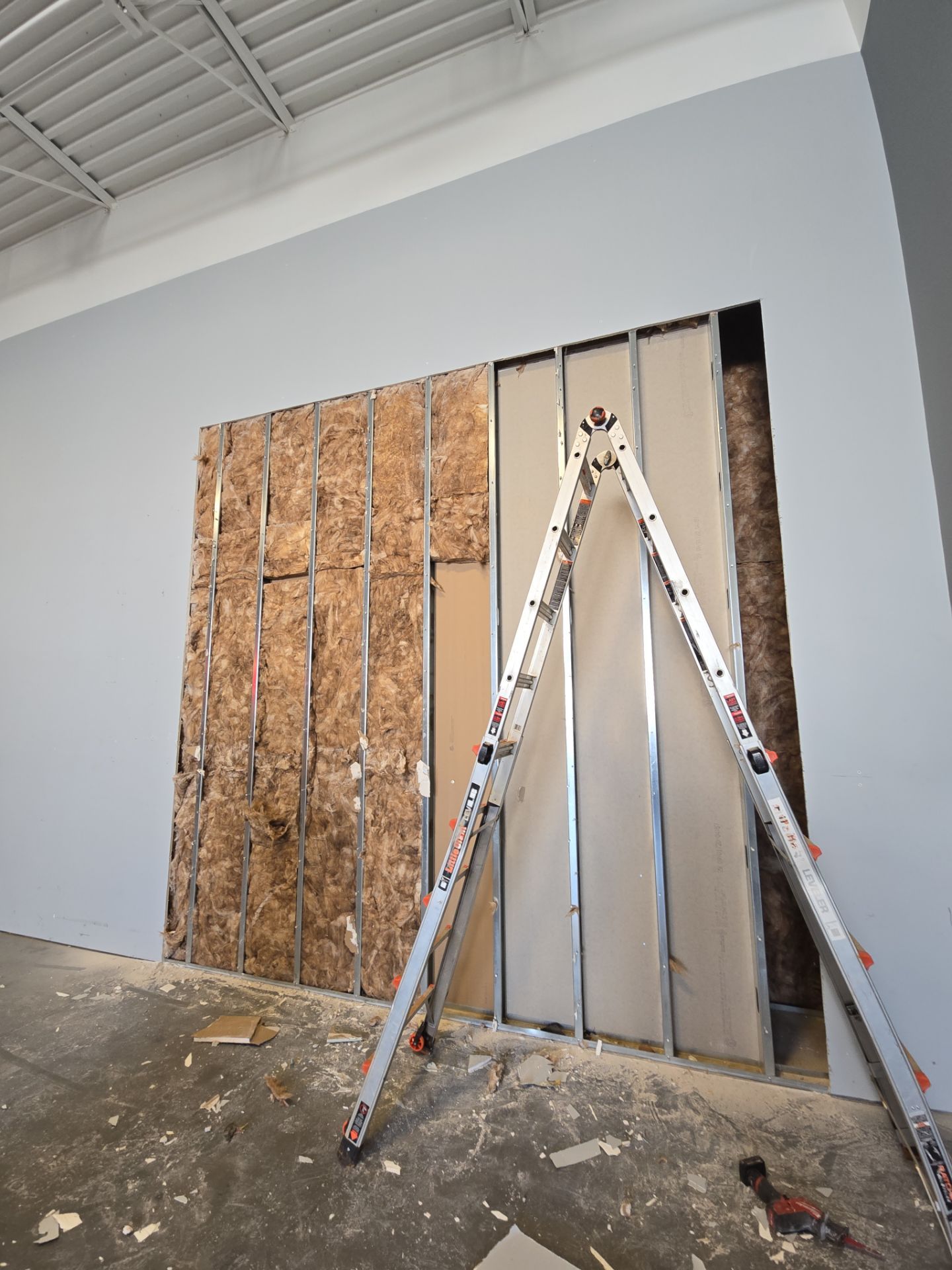 Commercial Shop Expansion Complete by A Step Above Handy LLC