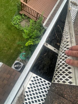 Turtle Shell gutter protection installation in Naperville, IL 60540, photograph 8