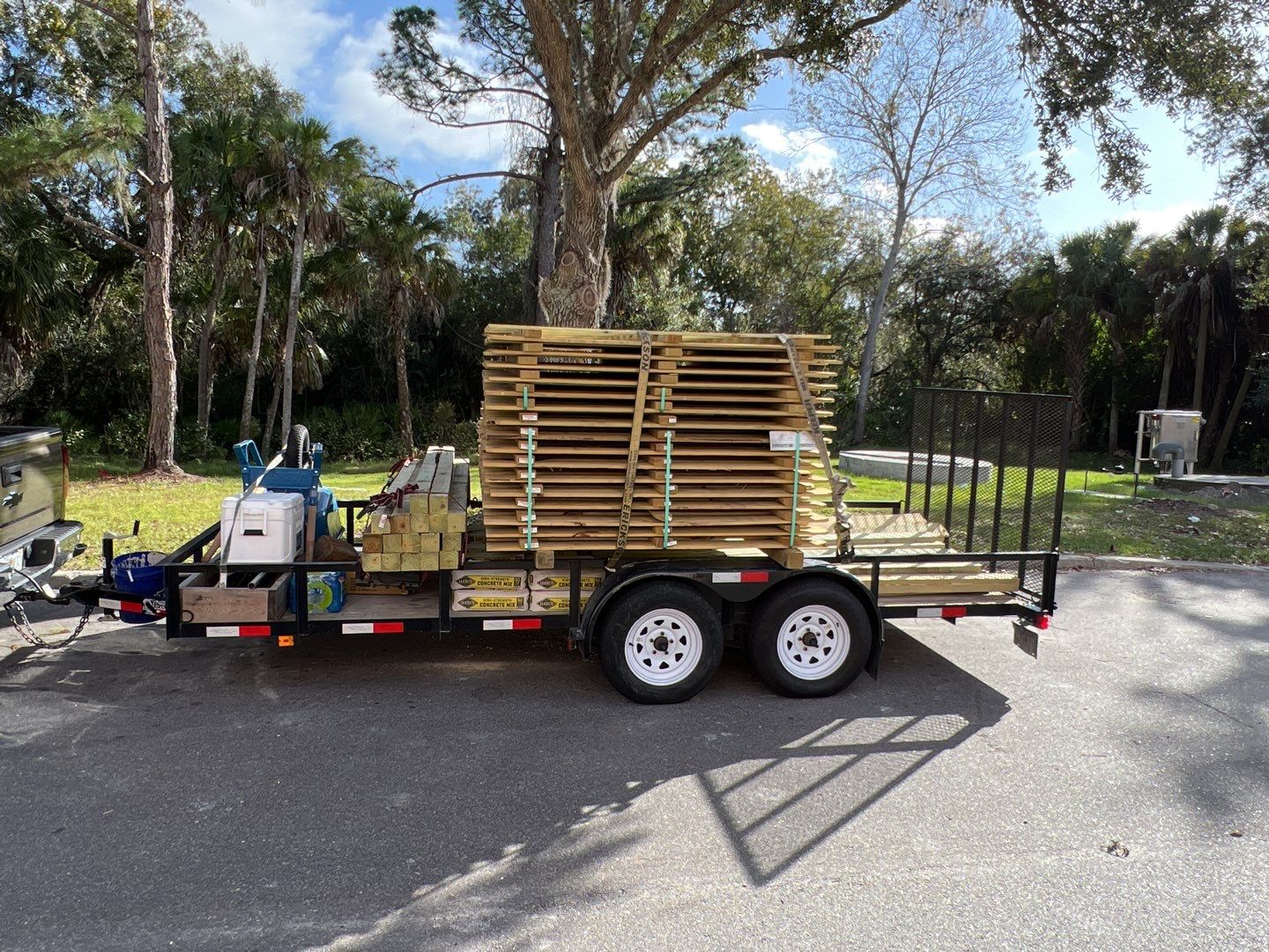 Venice, FL 6 ft. Tall Treated Board on Board Privacy Fence  by Asap fence and gates, LLC