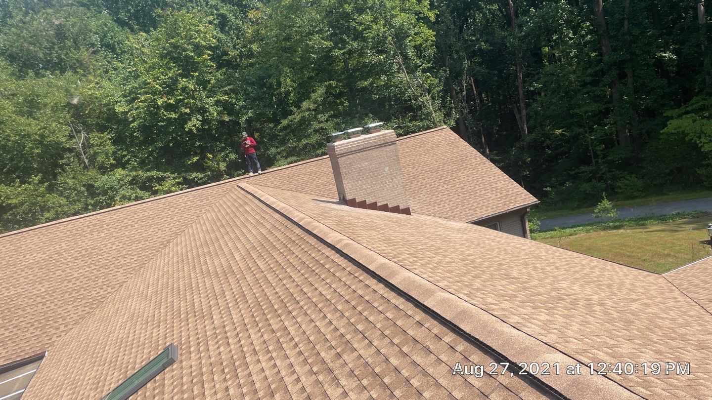 Roof Replacement using GAF Timberline HDZ by American Home Contractors