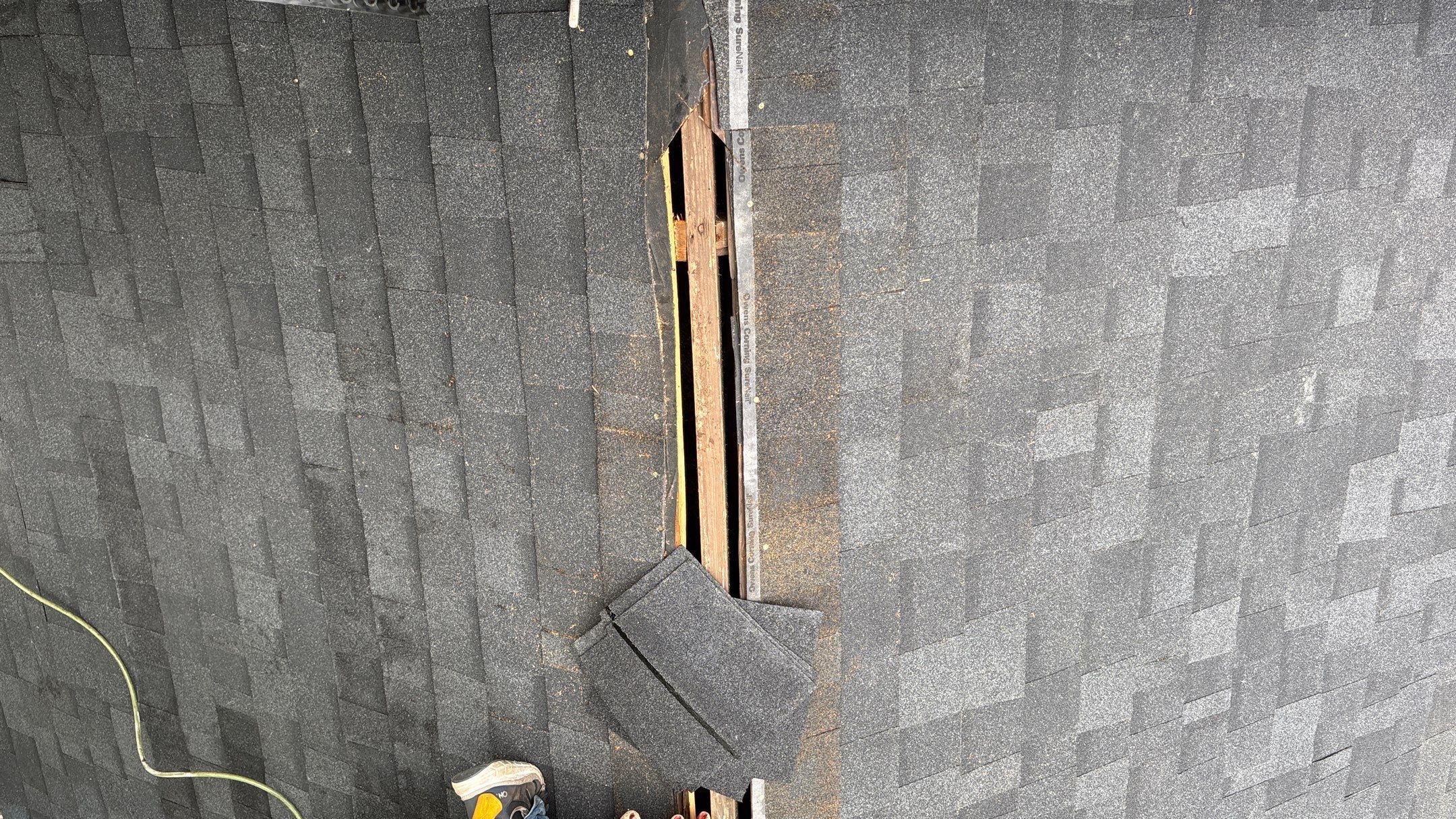 Roof Replacement using Owens Corning Onyx Black by 180 Contractors