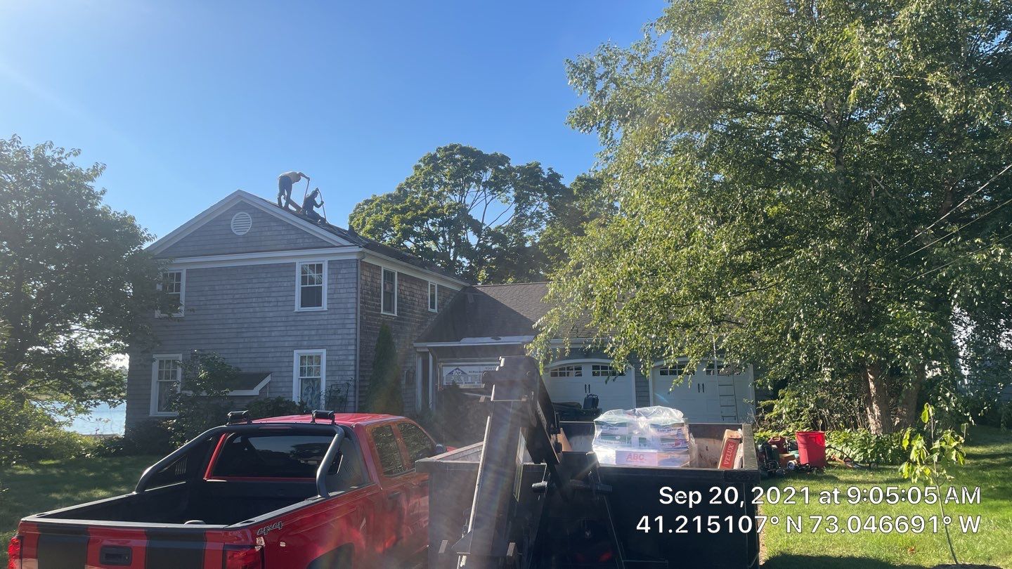 Residential Roofing Installation using Owens Corning Duration Slatestone Gray by A Plus Exterior