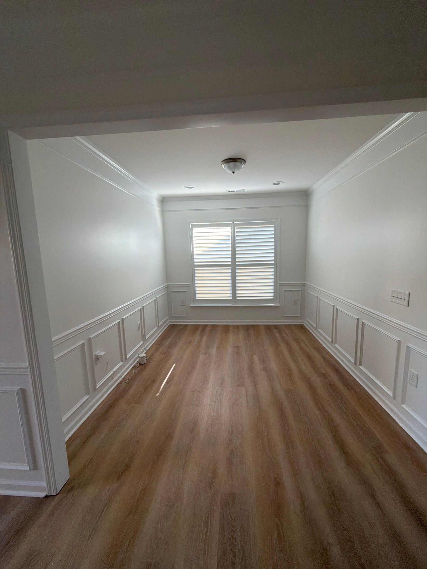 Luxury Vinyl Plank Flooring Installation and Interior Refresh in Durham by Billy Weatherspoon Contractor