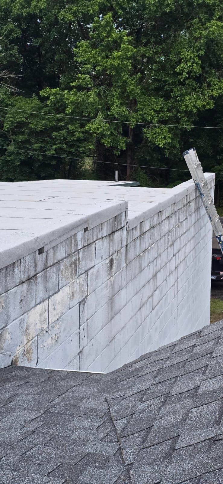 Roof Installation using Silicone APP Elevate Coating by ExteriorPros