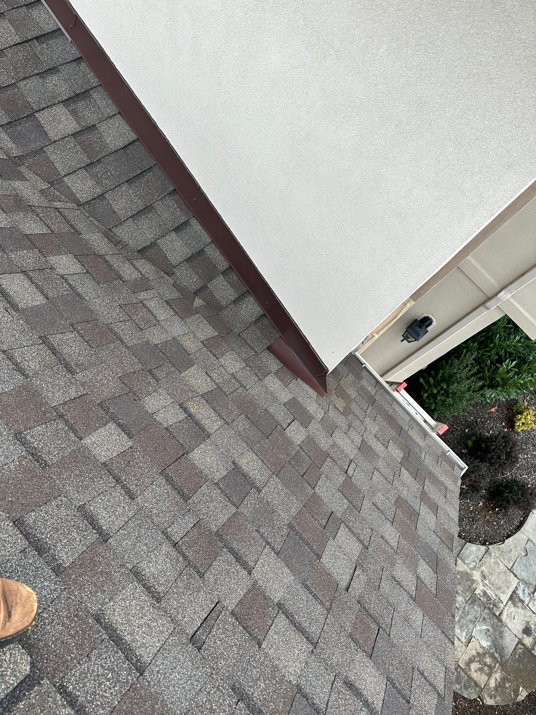 Residential Roofing Repair using CertainTeed Landmark Weathered Wood Architectural Shingles by Frederick Roof Repair