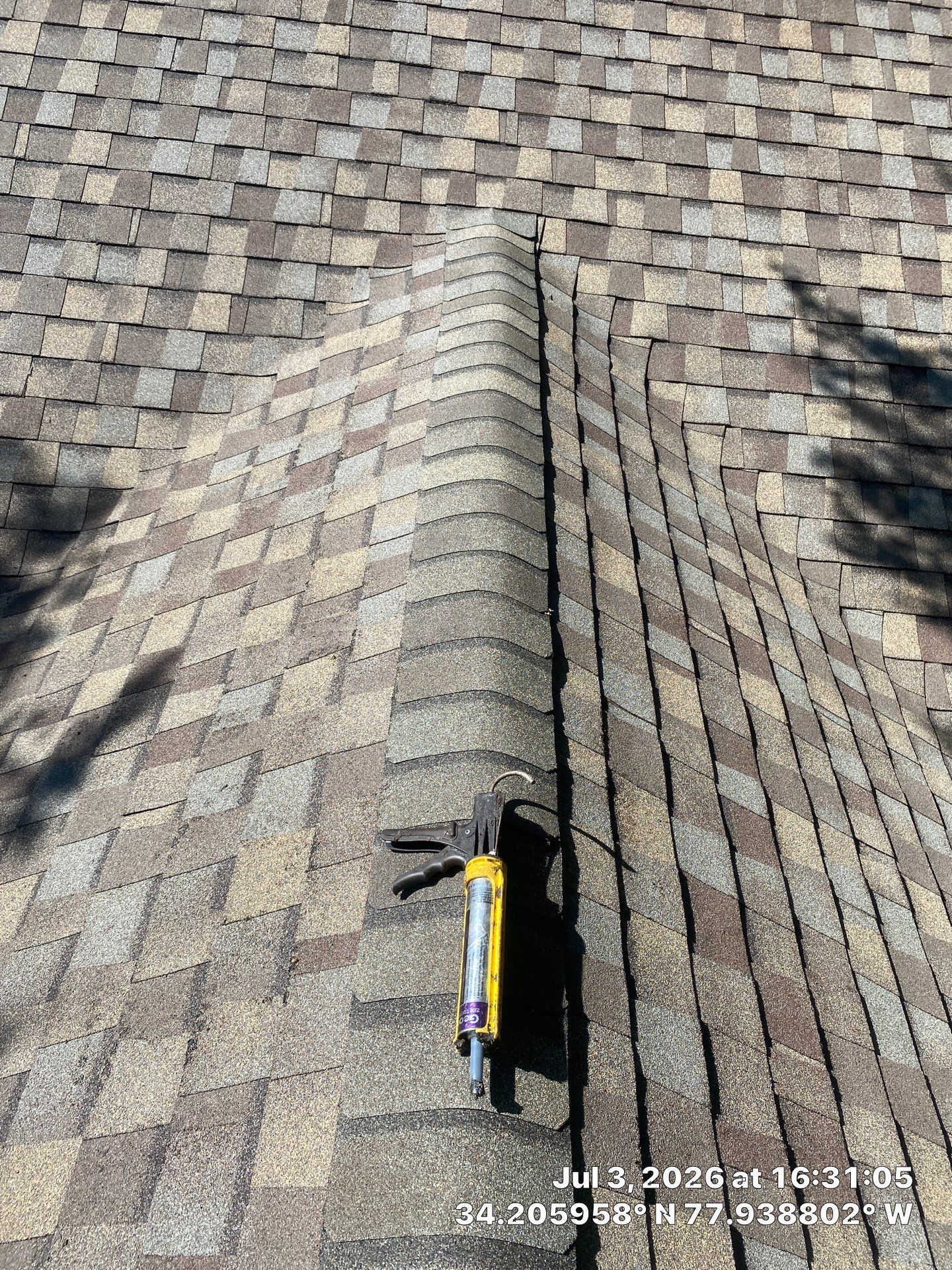 Roof Replacement Using CertainTeed Landmark Pro Shingles in Wilmington NC by RGR Construction and Roofing, LLC