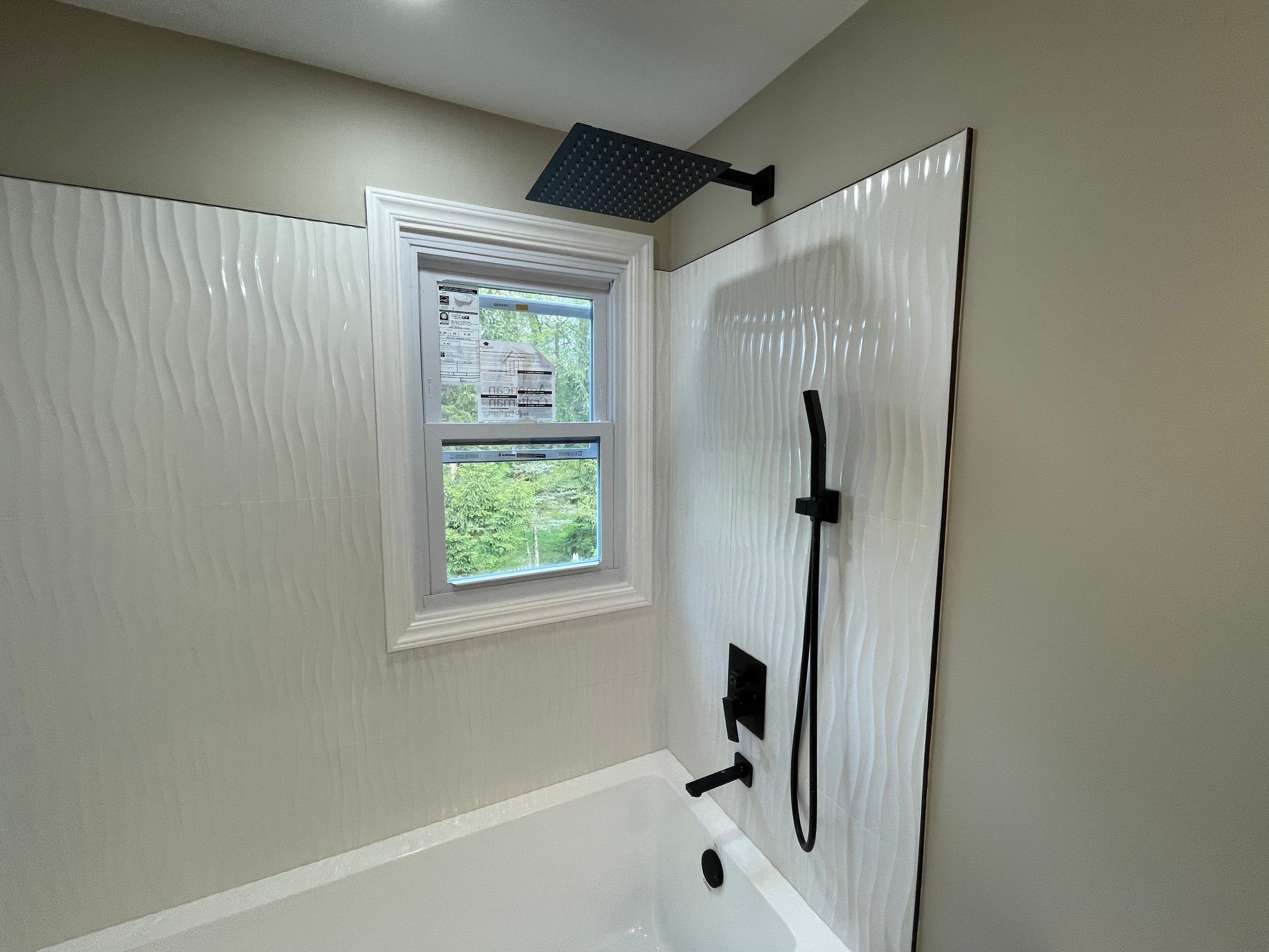 Bathroom Remodel using Tile by Home Concepts Construction