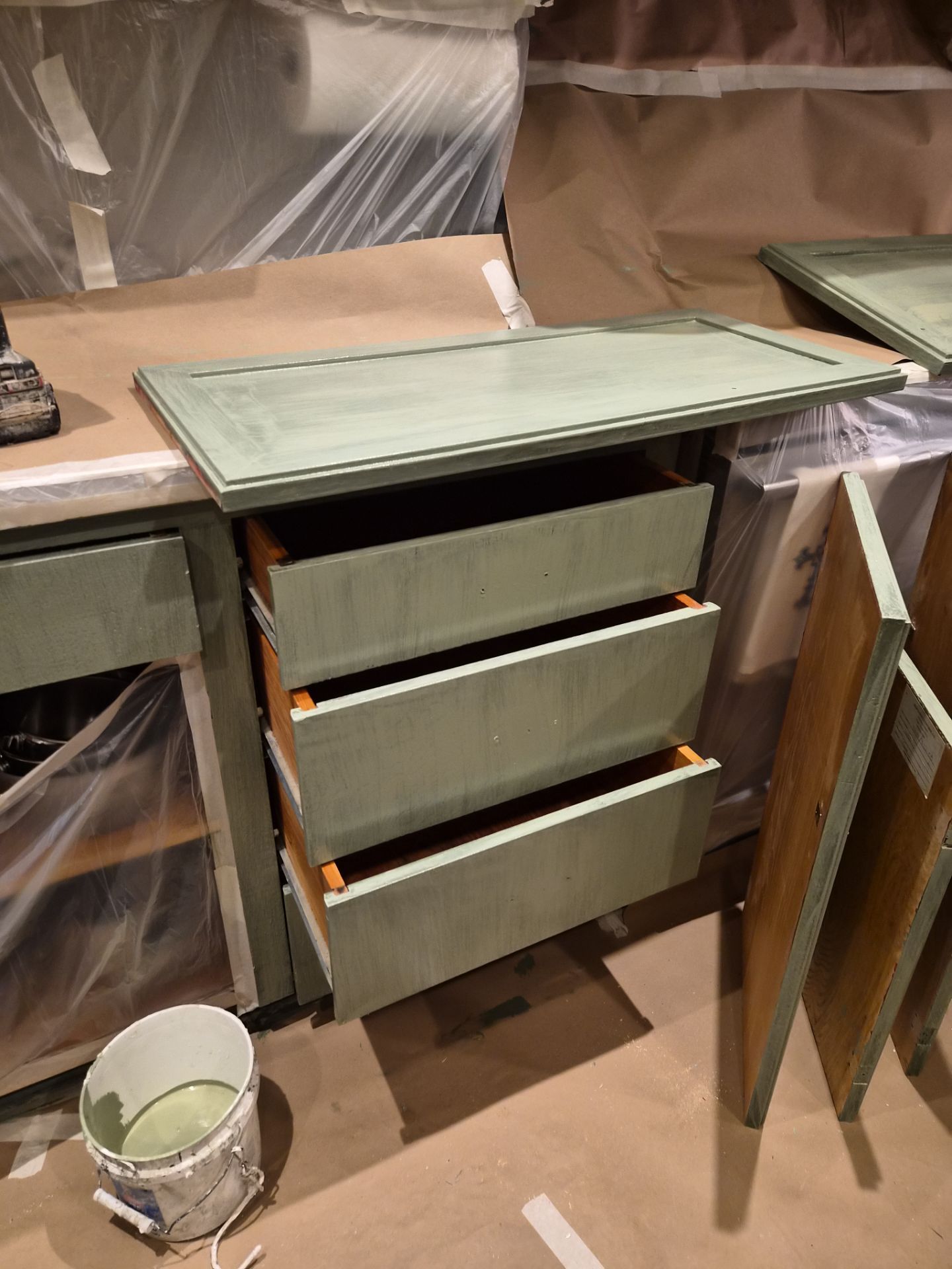 Cabinet Painting – Tyler, Tx (Near the Swan Community) by Quality Coats Painting