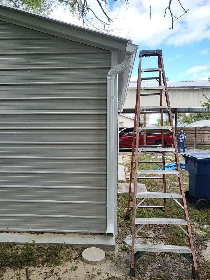 Gutter Installation using K-Style Gutters by Gutter Professors