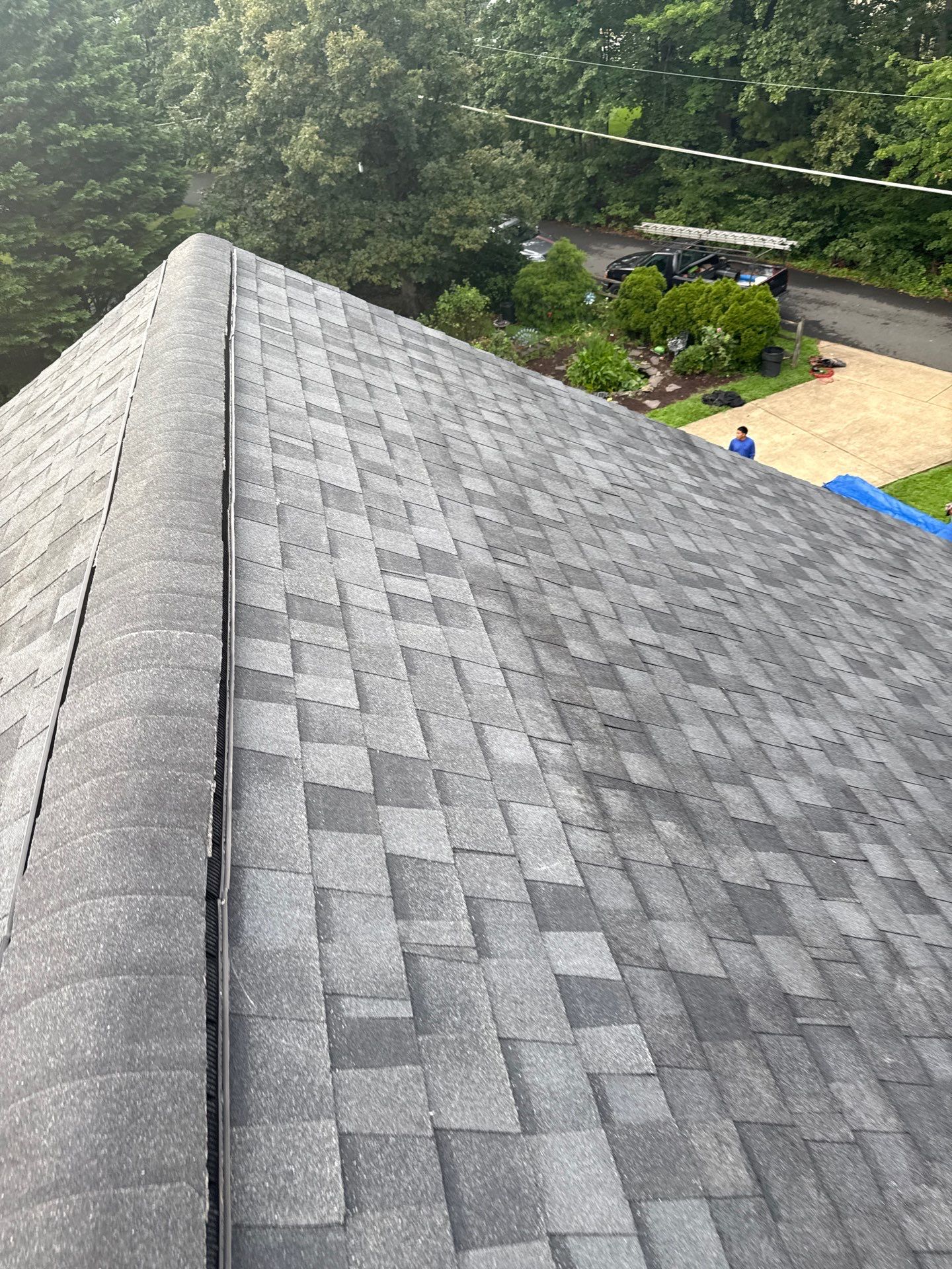 Lorton: Residential Roof with CertainTeed Landmark Pro in Max Def Moire Black by RM Banning, Inc.