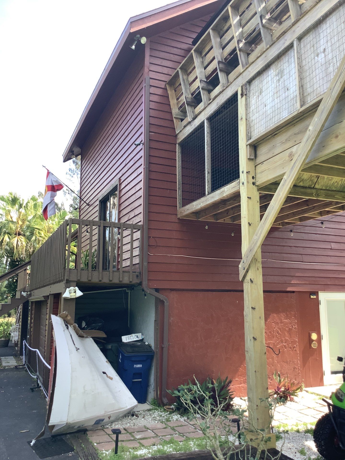 Brown K-Style Seamless Gutters in Fort Myers FL by Gutter Professor by Gutter Professors