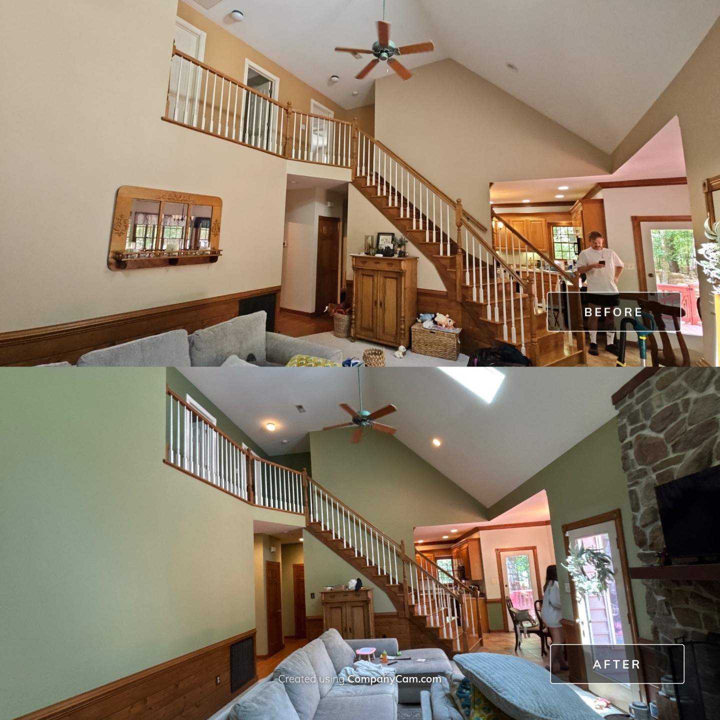 Carter's Interior Repaint by Highfill Painting