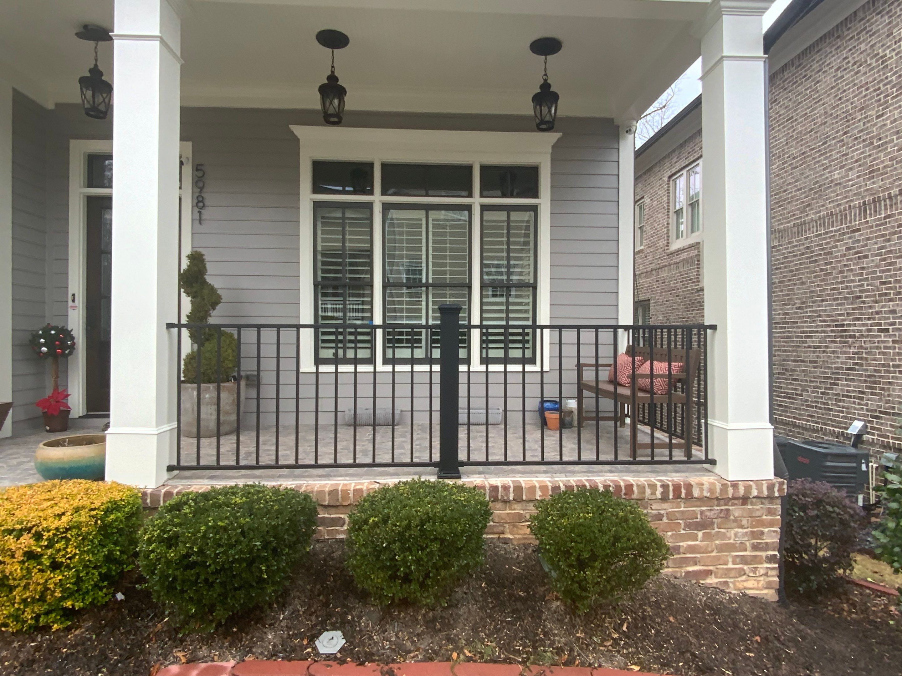 Modern Black Metal Railing and Composite Deck Upgrade in Norcross by Swift Home Renovations