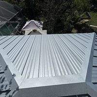 24ga 1.5" Mechanical Seam Mill Finish by Total Roofing System The Metal Roof Experts