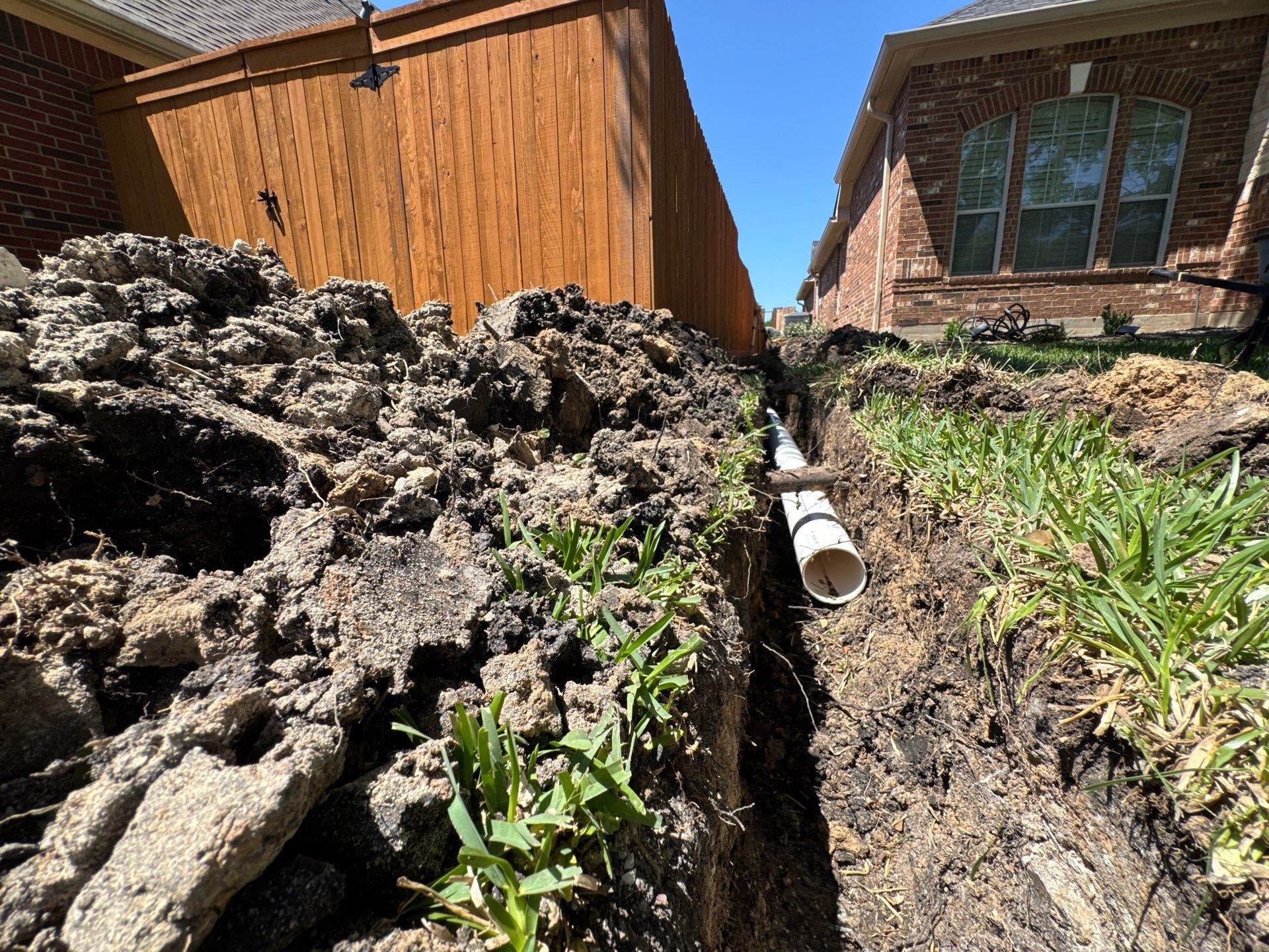 🌧️ Mrs.Scott – Yard Protection & Water Management Upgrade by Texas Urban Elements