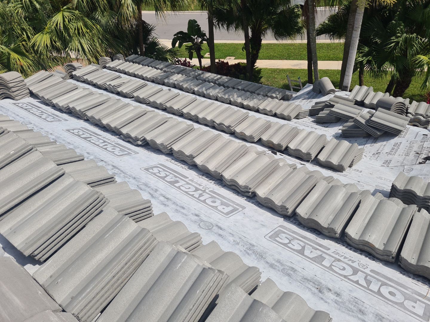 Residential Roofing Installation using Eagle Roofing Tile by BLUES BROTHERS ROOFING