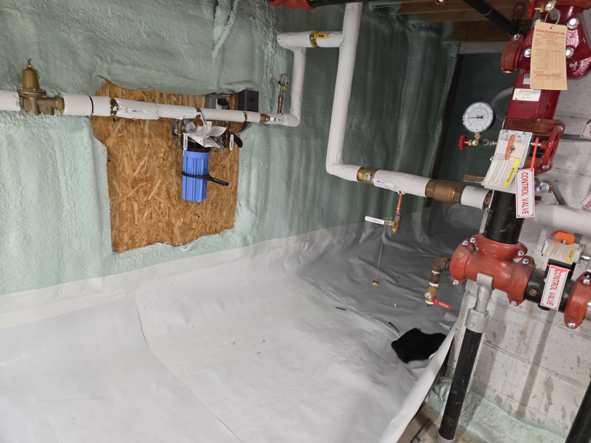 Crawl Space Encapsulation using Closed Cell Spray Foam by NYS Foam & Energy