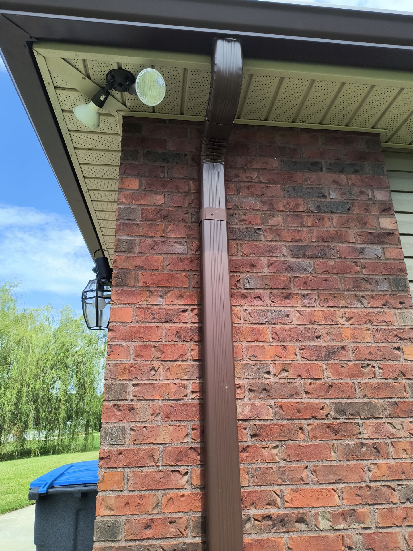 Premium K-Style Seamless Gutters in Panama City FL by Gutter Professors